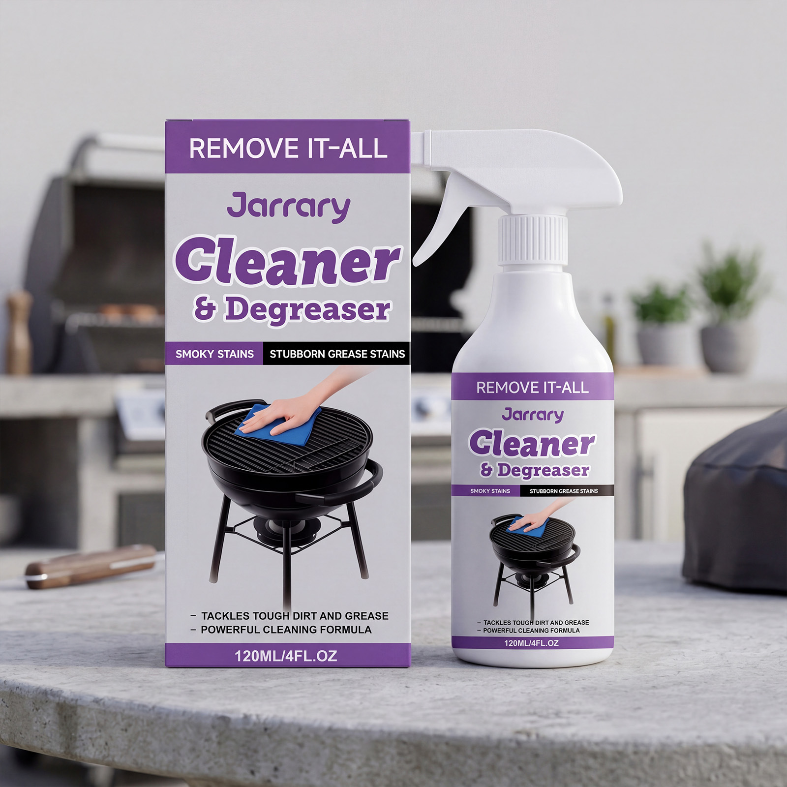 Grillreiniger, Geeignet Für Grills, Grillroste Und Bratpfannen – 120 Ml -- De