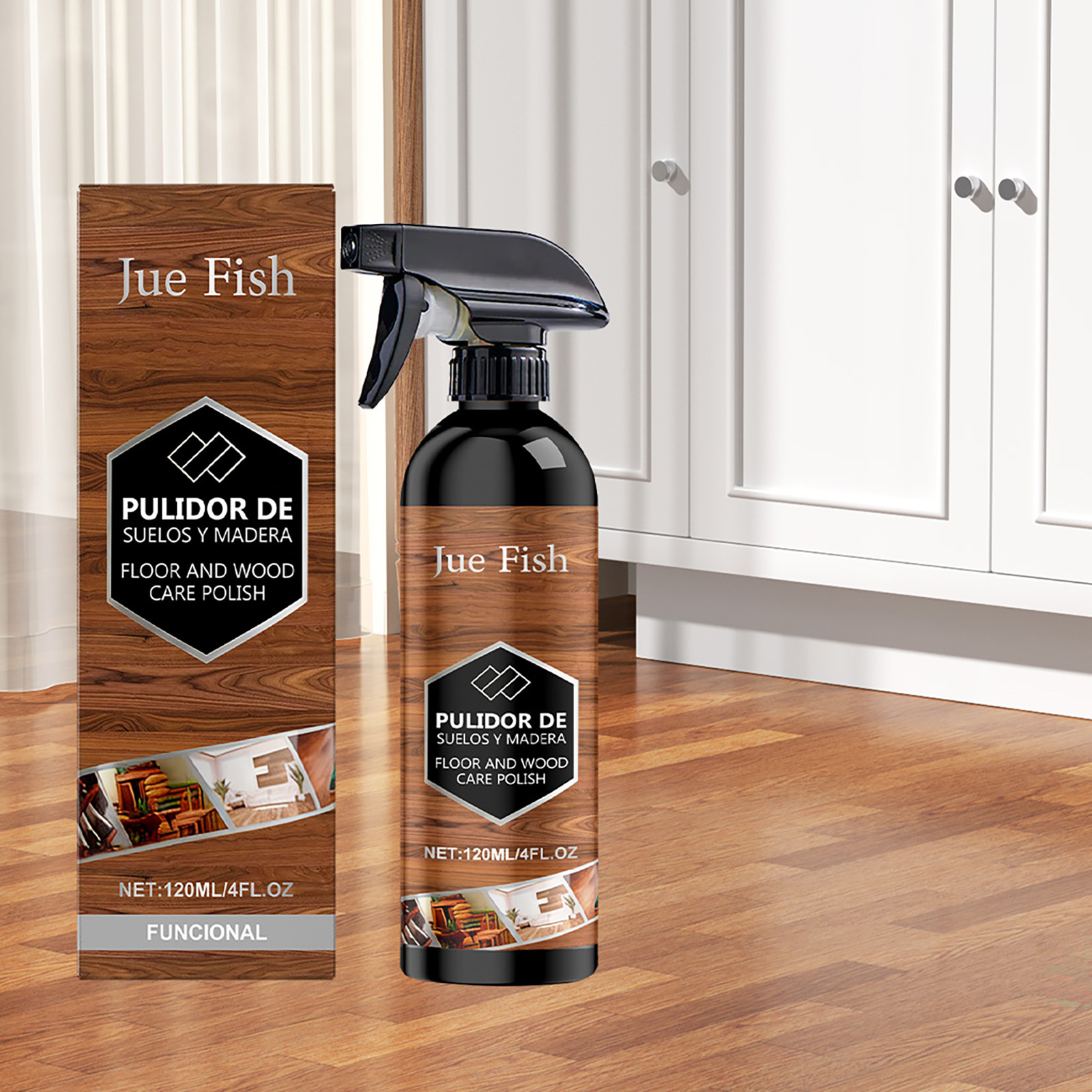 Holzbodenpflegemittel – Sanfter Fleckenentferner, Polier- Und Glanzreiniger Für Holzböden – 120 Ml -- De