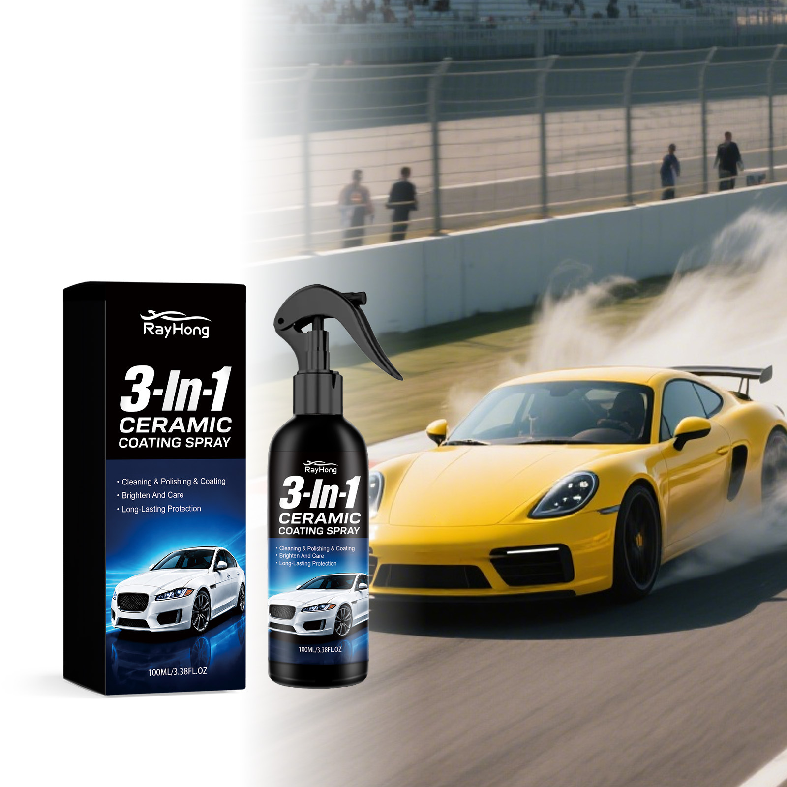 Keramikversiegelungsspray Für Die Tägliche Reinigung Und Pflege Des Autolacks. Sorgt Für Ein Glänzendes Und Pflegeleichtes Finish. – 100 Ml -- Biemmedue