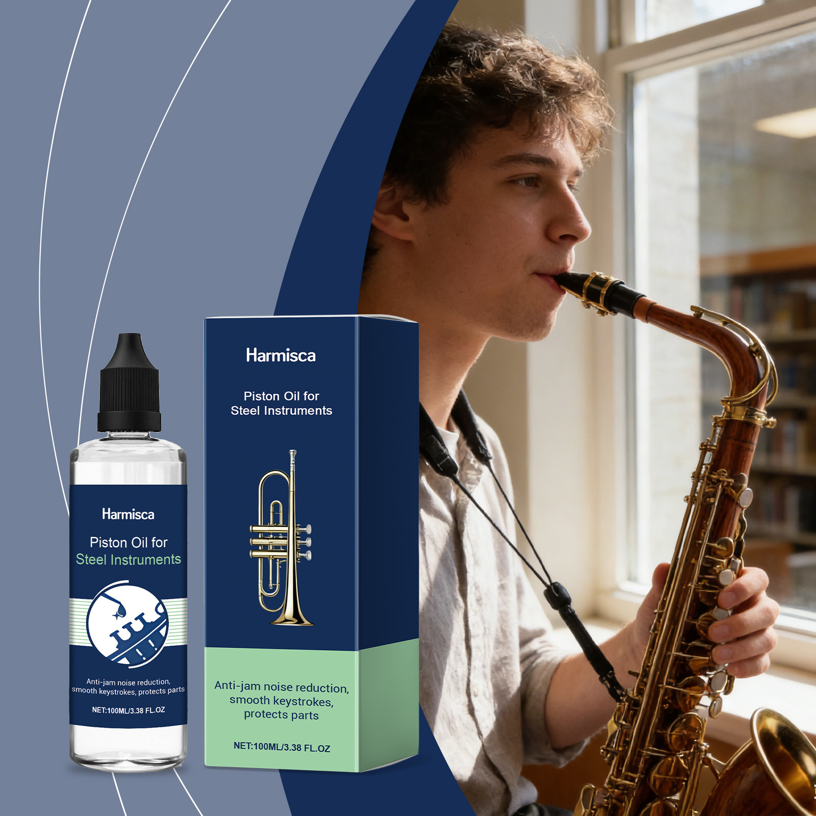 Kolbenöl Für Stahlinstrumente – Reinigt Und Poliert Alle Arten Von Instrumenten, Ein Universelles Pflegeöl – 100 Ml -- De