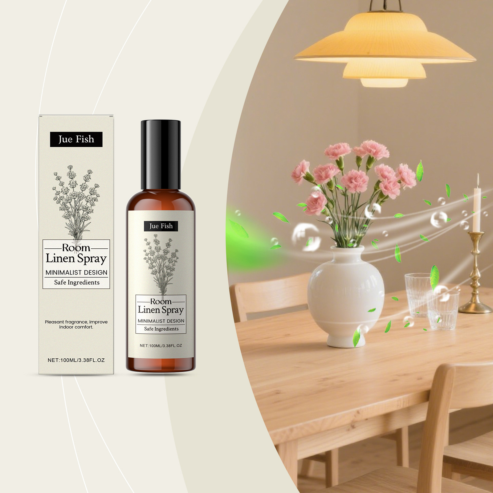 Lavendelduft-spray Für Den Innenbereich – Langanhaltender Duft, Raumspray – 100 Ml -- De