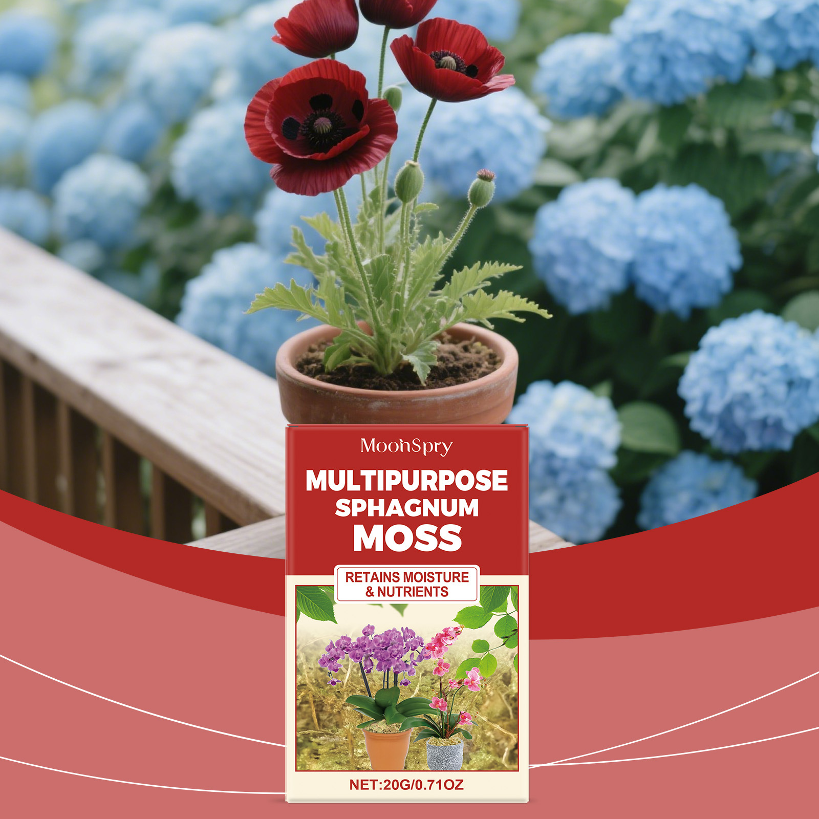 Mehrzweck-moos-gartenpflaster, Mikrolandschaftsgestaltung, Diy-begrünungsmaterial Für Topfpflanzen – 20 G -- De