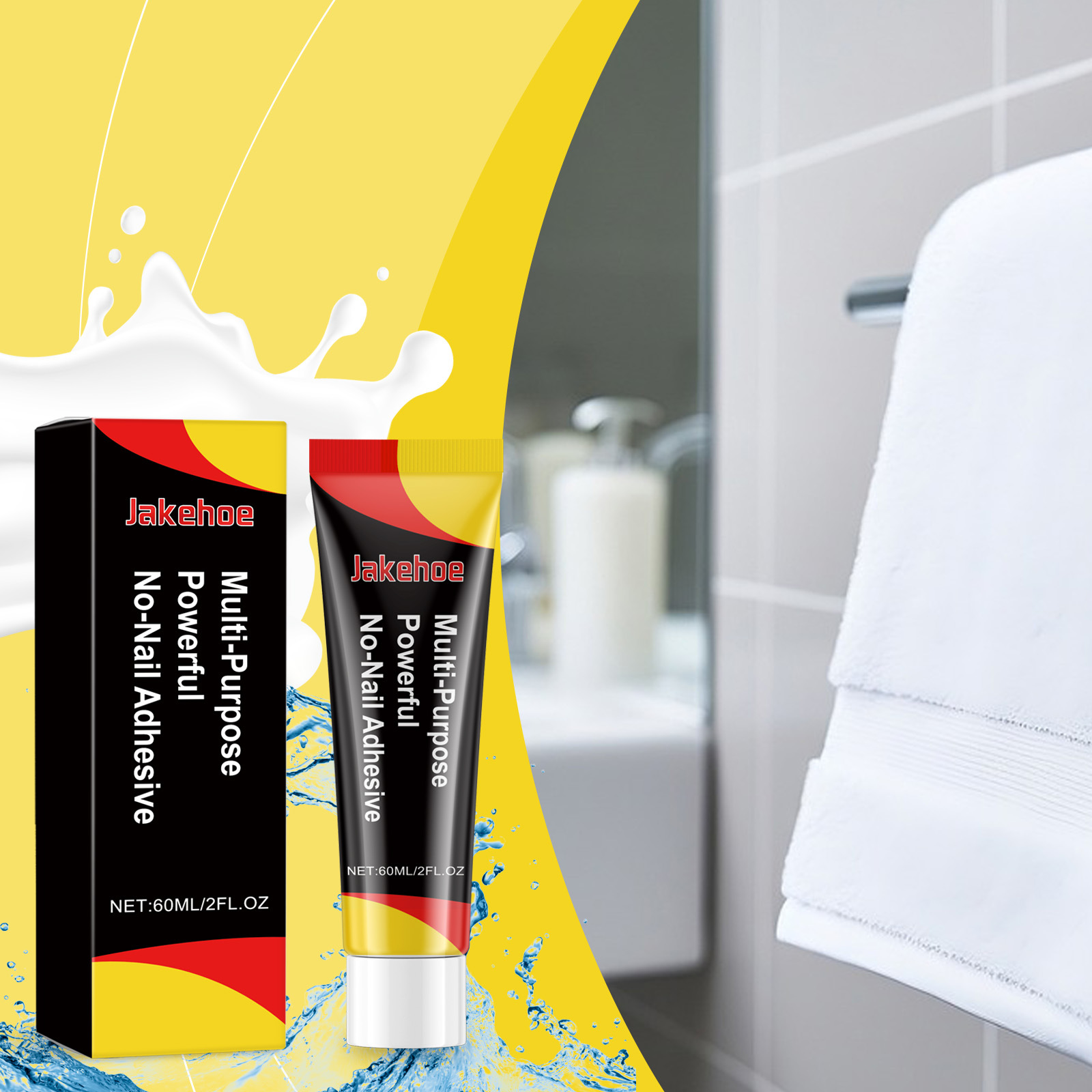 Mehrzweck-nagelkleber Zur Einfachen Anbringung Auf Holz-, Metall-, Keramik- Und Kunststoff-inneneinrichtungen – 60 Ml -- De
