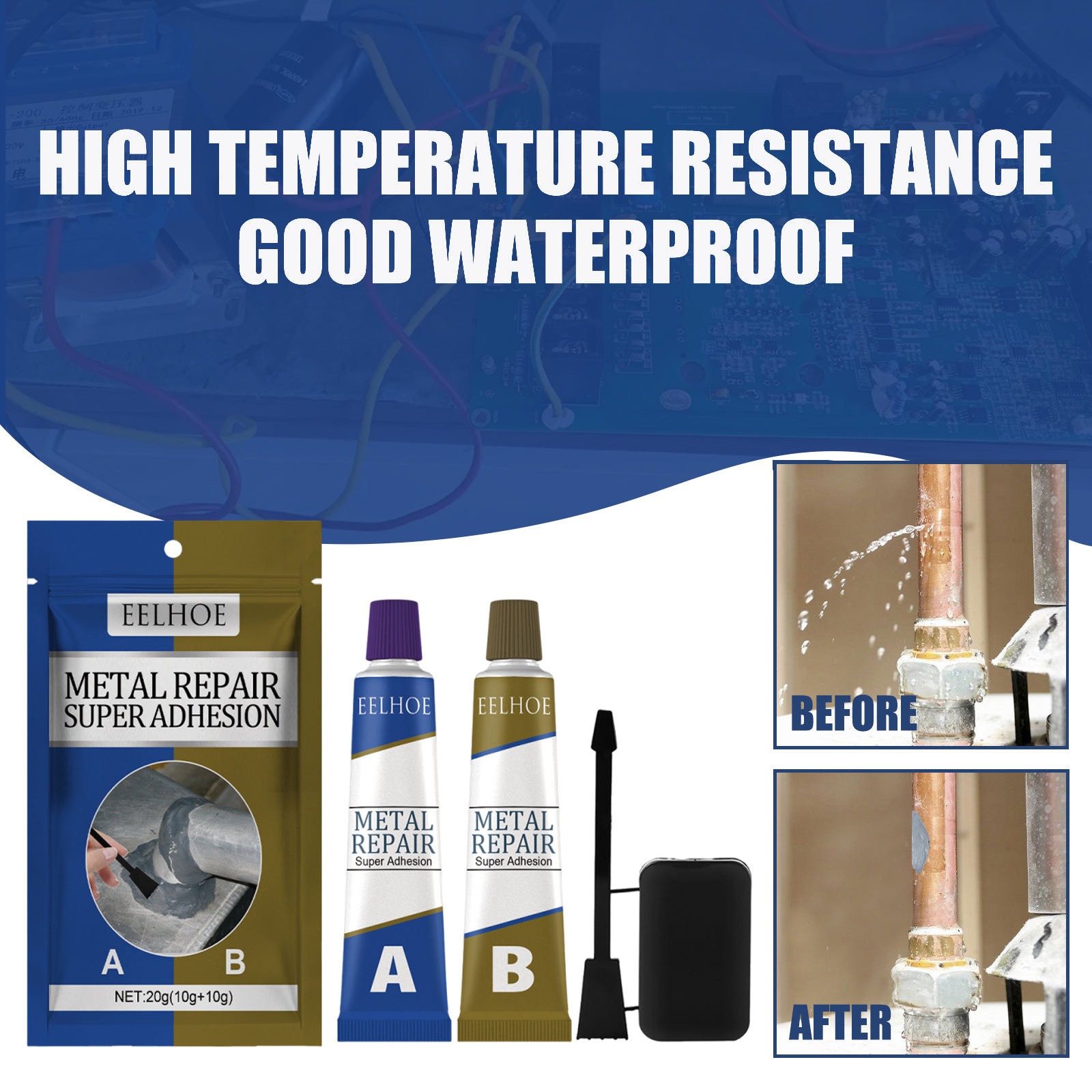 Mehrzweckkleber Für Holz, Glas Und Keramik, Transparent, Schnelltrocknend, Wasserfest, Universalkleber – 20-g-beutel -- De