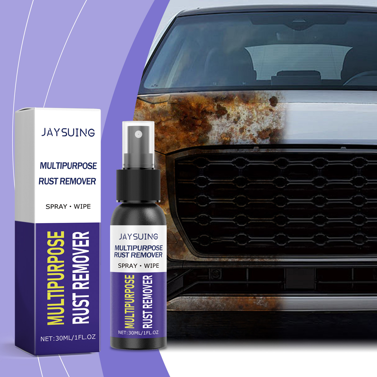 Metallrostentferner, Felgenpolitur, Reinigungs- Und Aufbereitungsmittel, Armaturenrostentferner, Multifunktionsreiniger – 30 Ml -- Biemmedue