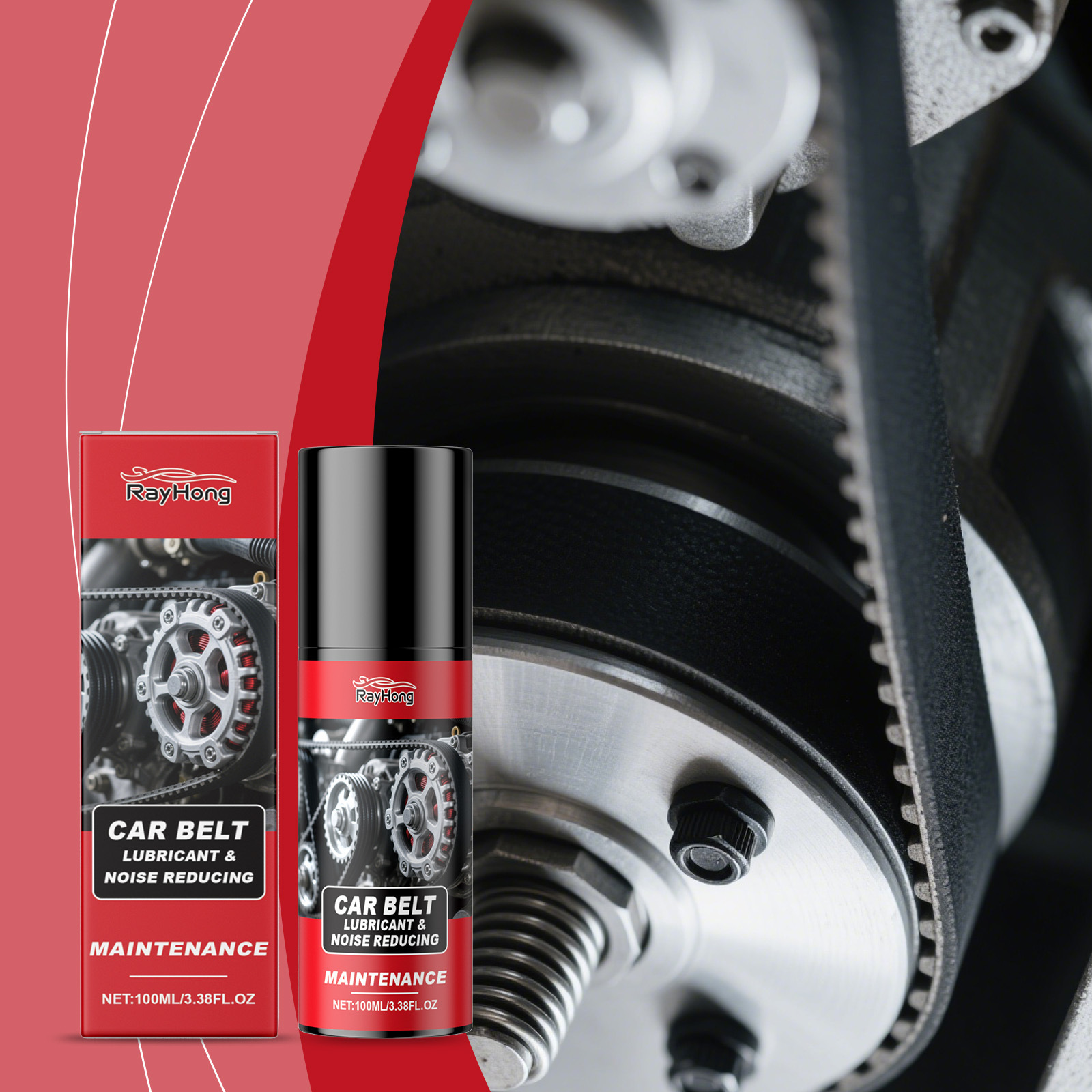 Motorriemen-schmierspray Reduziert Effektiv Reibung Und Geräusche Optimiertes Schmierspray – 100 Ml -- De