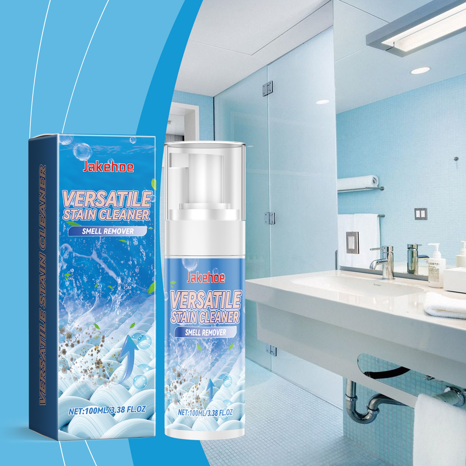 Multifunktionaler Fleckenentferner Für Küchenfett, Badezimmerflecken Und Diverse Haushaltsanwendungen – 100 Ml -- De