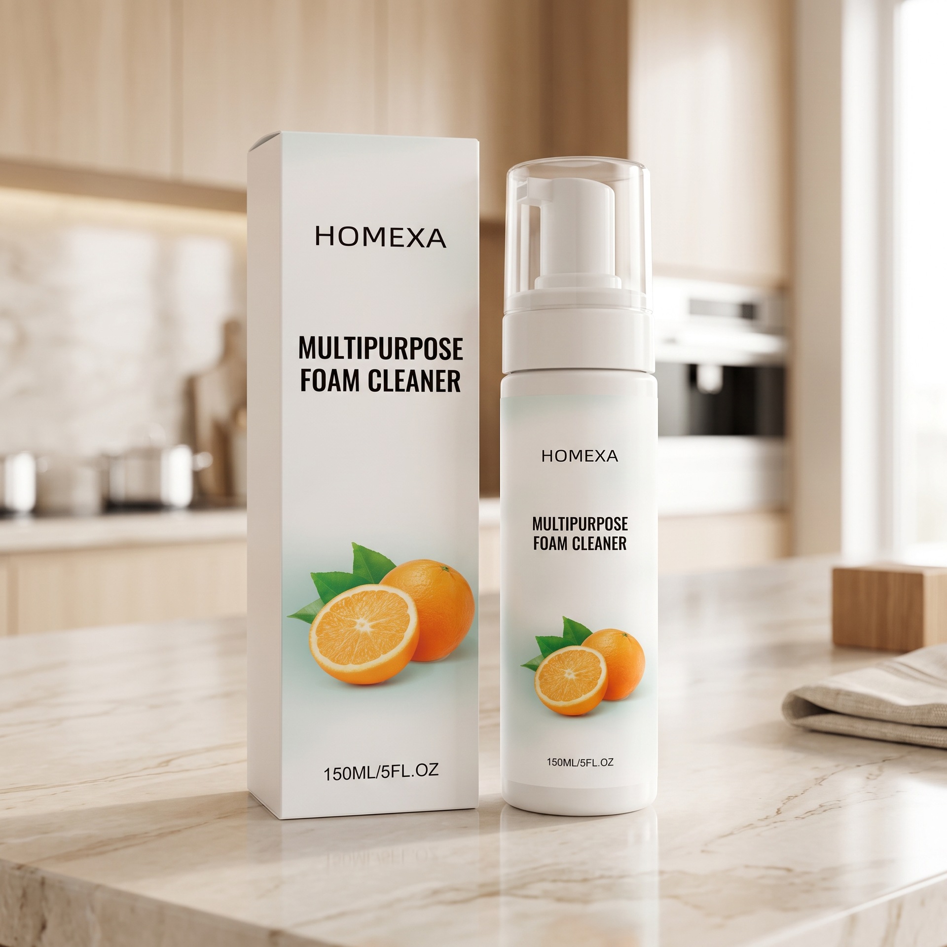 Multifunktionaler Schaumreiniger, Geeignet Für Autoinnenräume, Küchen Und Badezimmer Praktisch Für Verschiedene Reinigungsaufgaben – 150 Ml -- Biemmedue