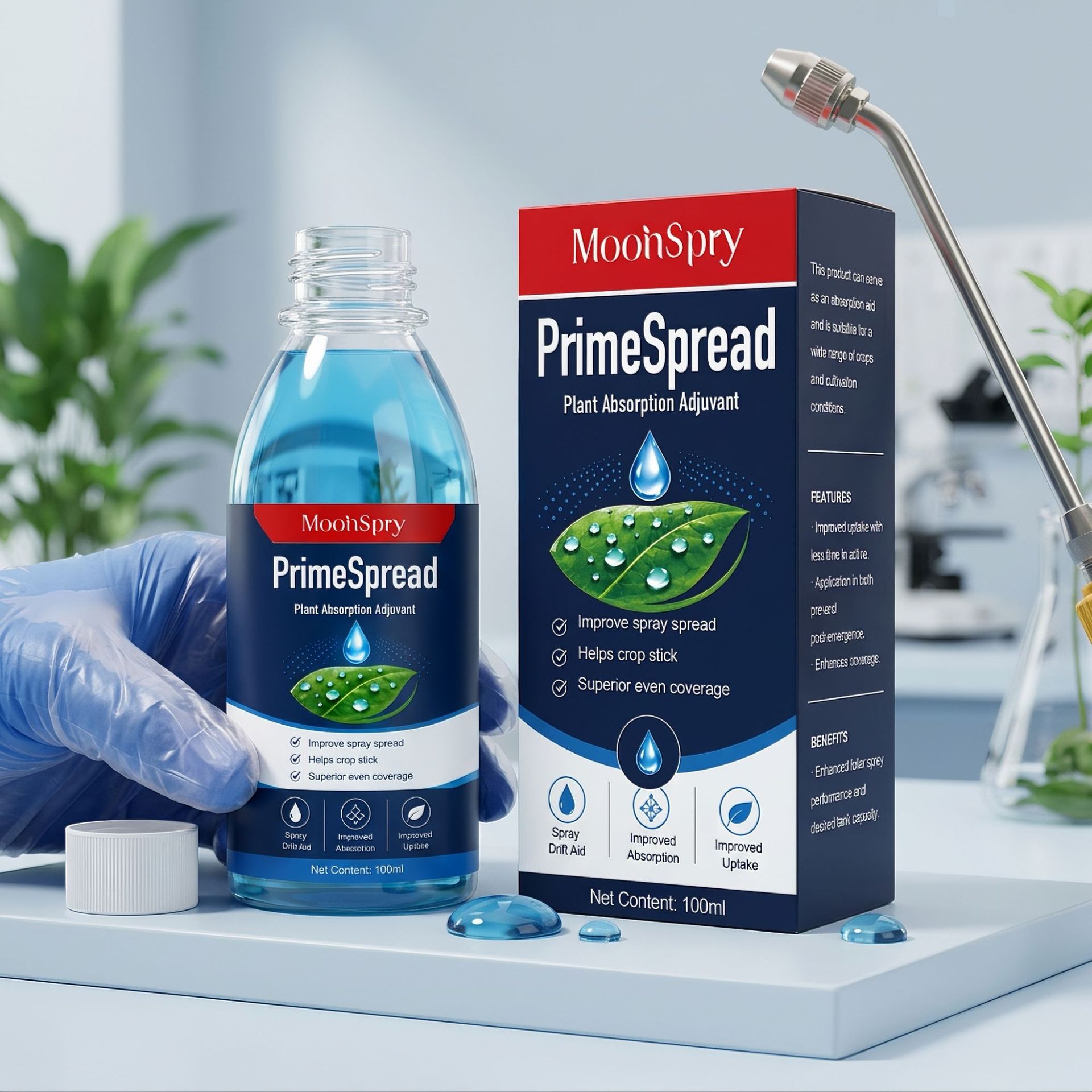 Pflanzenaufnahmehilfe, Tägliches Pflanzennährstoffpräparat, Wurzelnährstoff – 100 Ml -- De