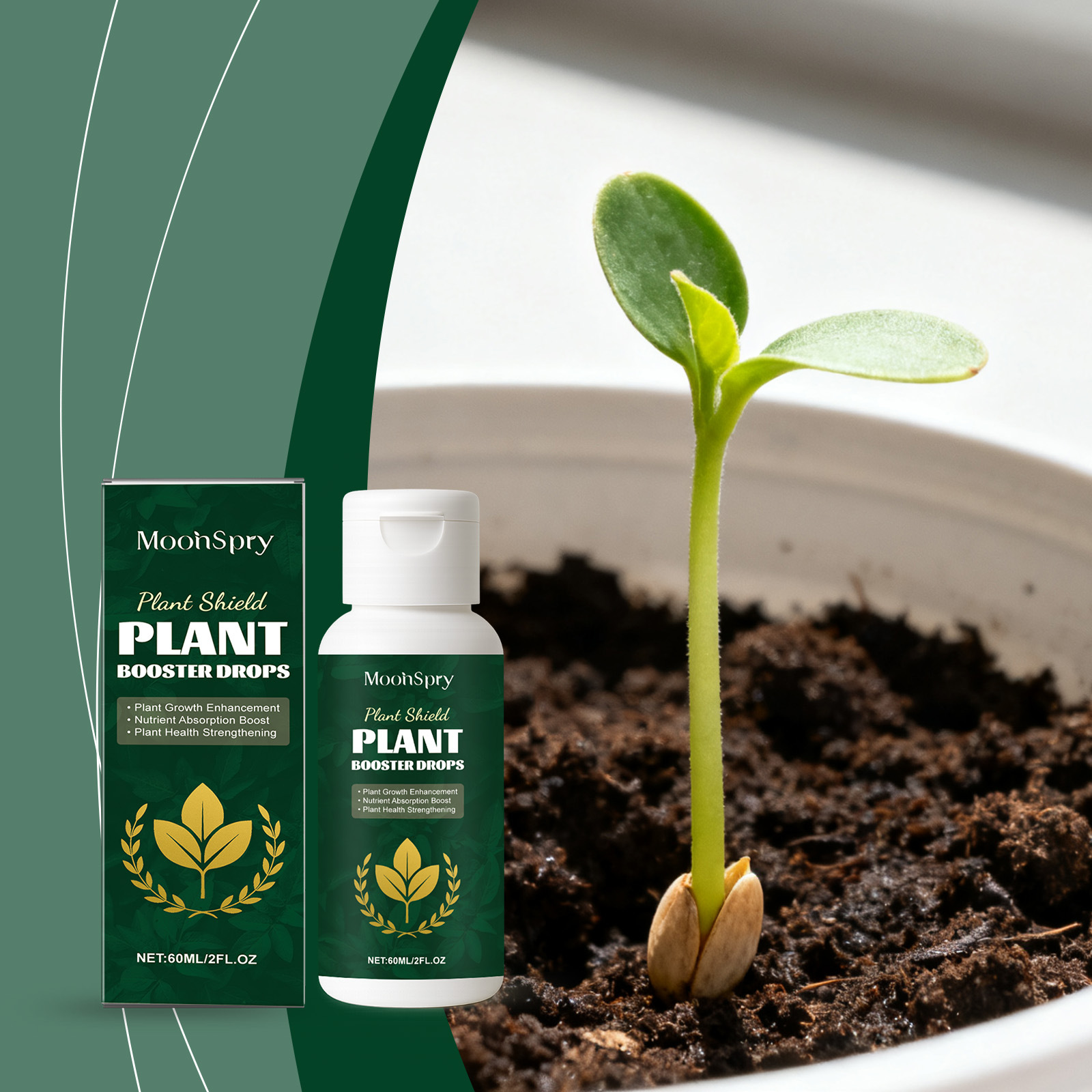 Pflanzennährlösung Für Topfblumen: Panthenol, Harnstoff, Pca, Natrium, Wurzelnährstoff – 60 Ml -- De