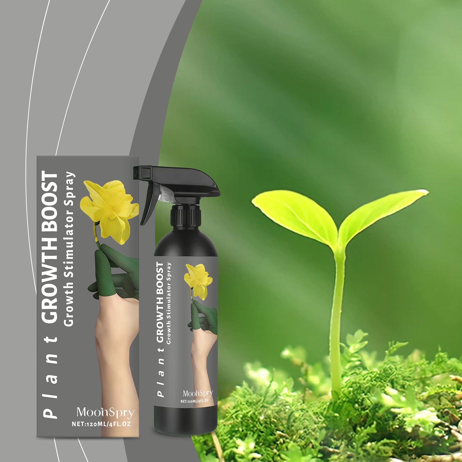 Pflanzenpflegespray, Universelles Tägliches Nährstoffspray Für Garten, Topfblumen Und Pflanzen – 120 Ml -- De