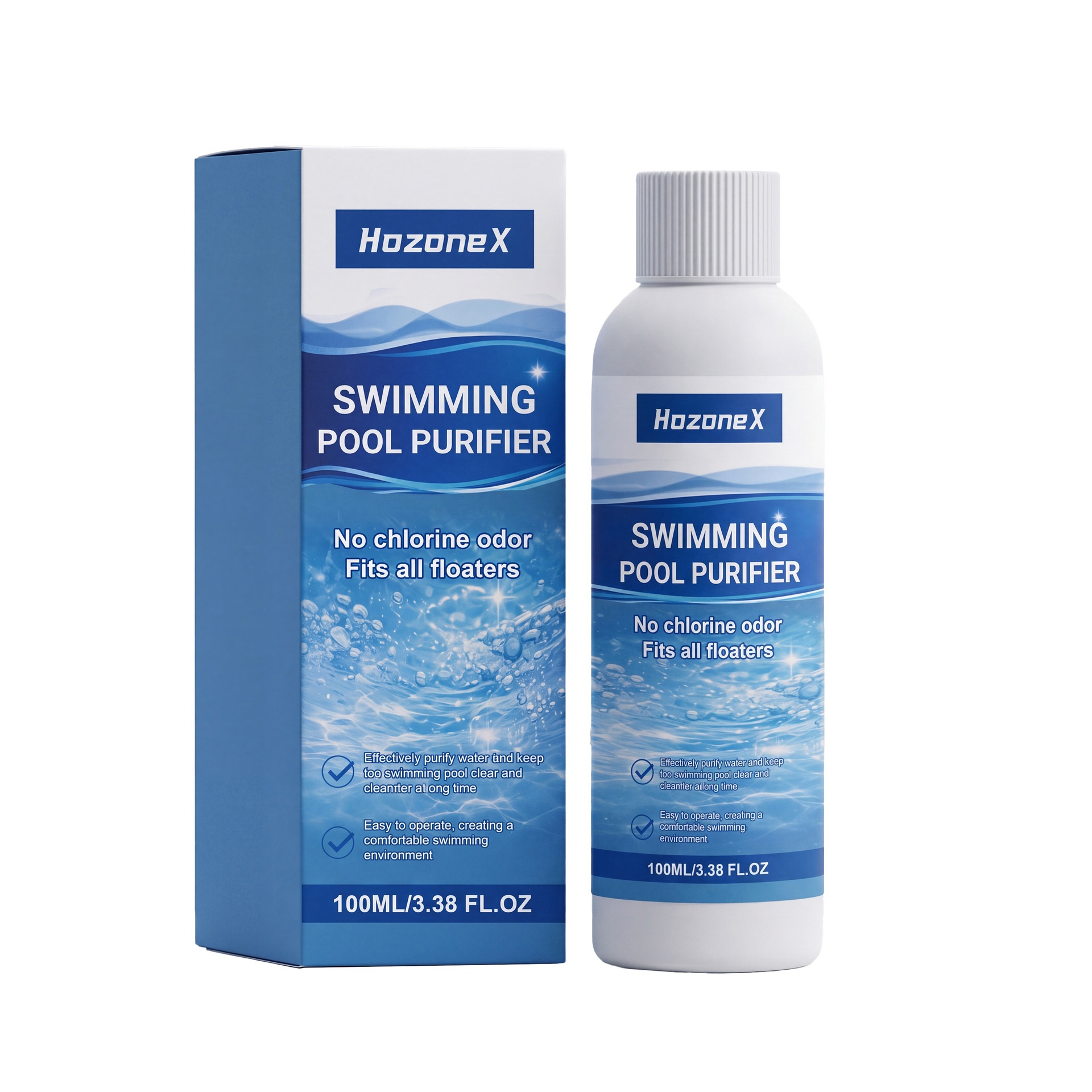Poolklärer – Praktisch Und Geruchlos Für Die Tägliche Poolreinigung, Wasserklärung Und -pflege – 100 Ml -- De
