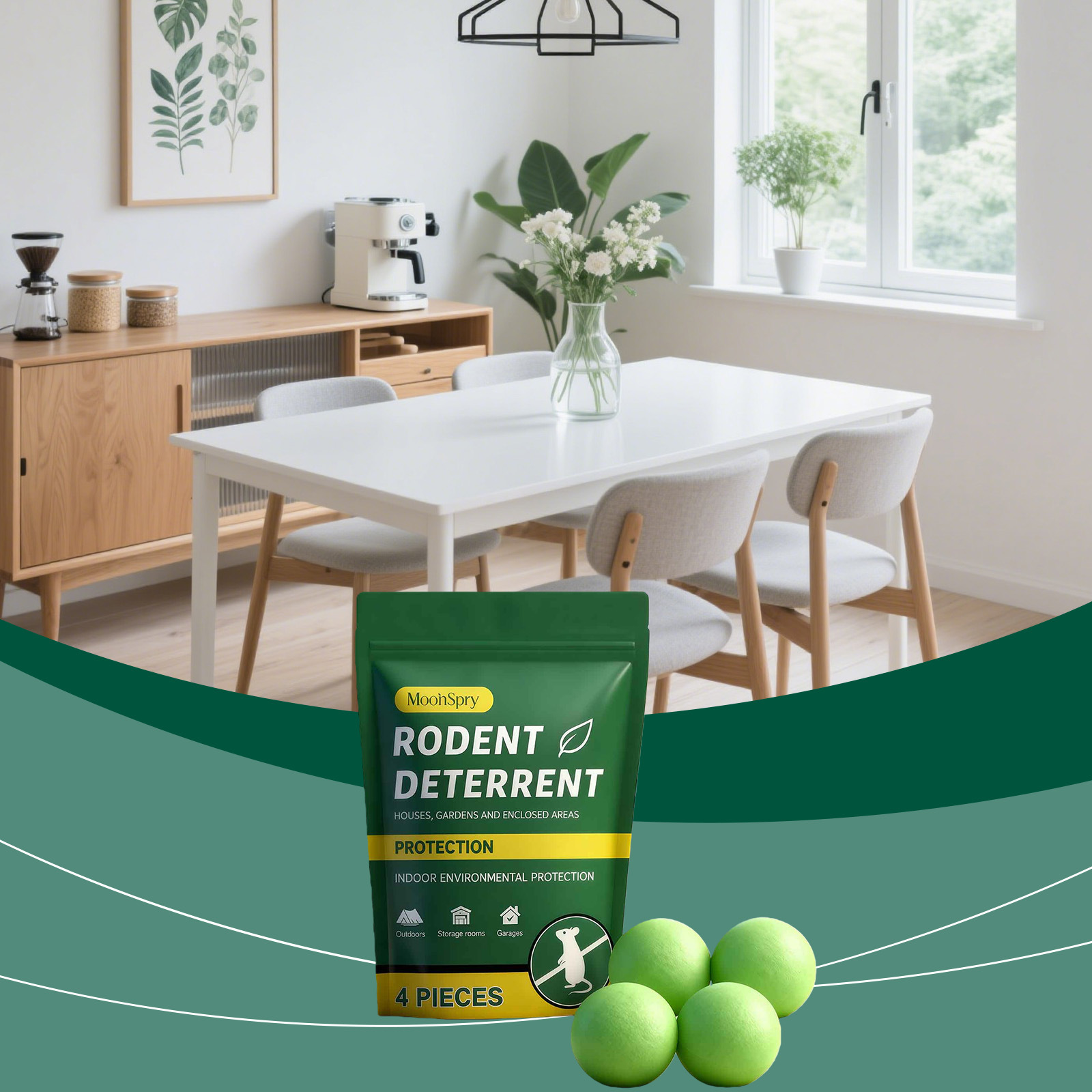Rattenabwehrtabletten – Sicher Und Langanhaltend Für Haus Und Garten – 4 Tabletten, 1 Netzbeutel -- De