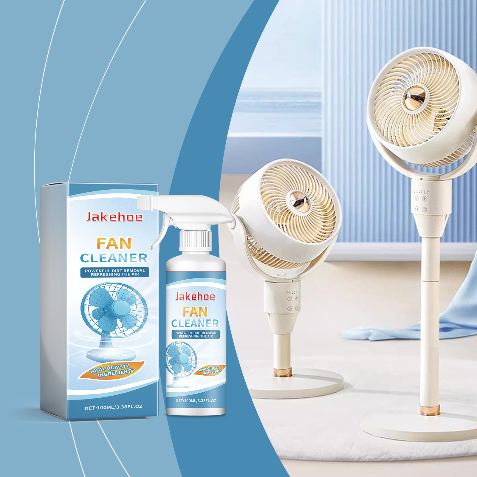 Reinigungsmaske Für Ventilatoren, Klimaanlagen Und Den Haushalt – Einfache Entkalkung Und Reinigung – 100 Ml -- De
