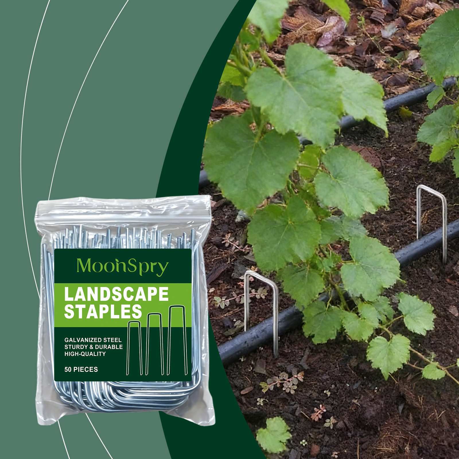 Tragbare Gartennägel Für Den Täglichen Gebrauch Im Garten Und In Obstgärten – 50 Stück -- De