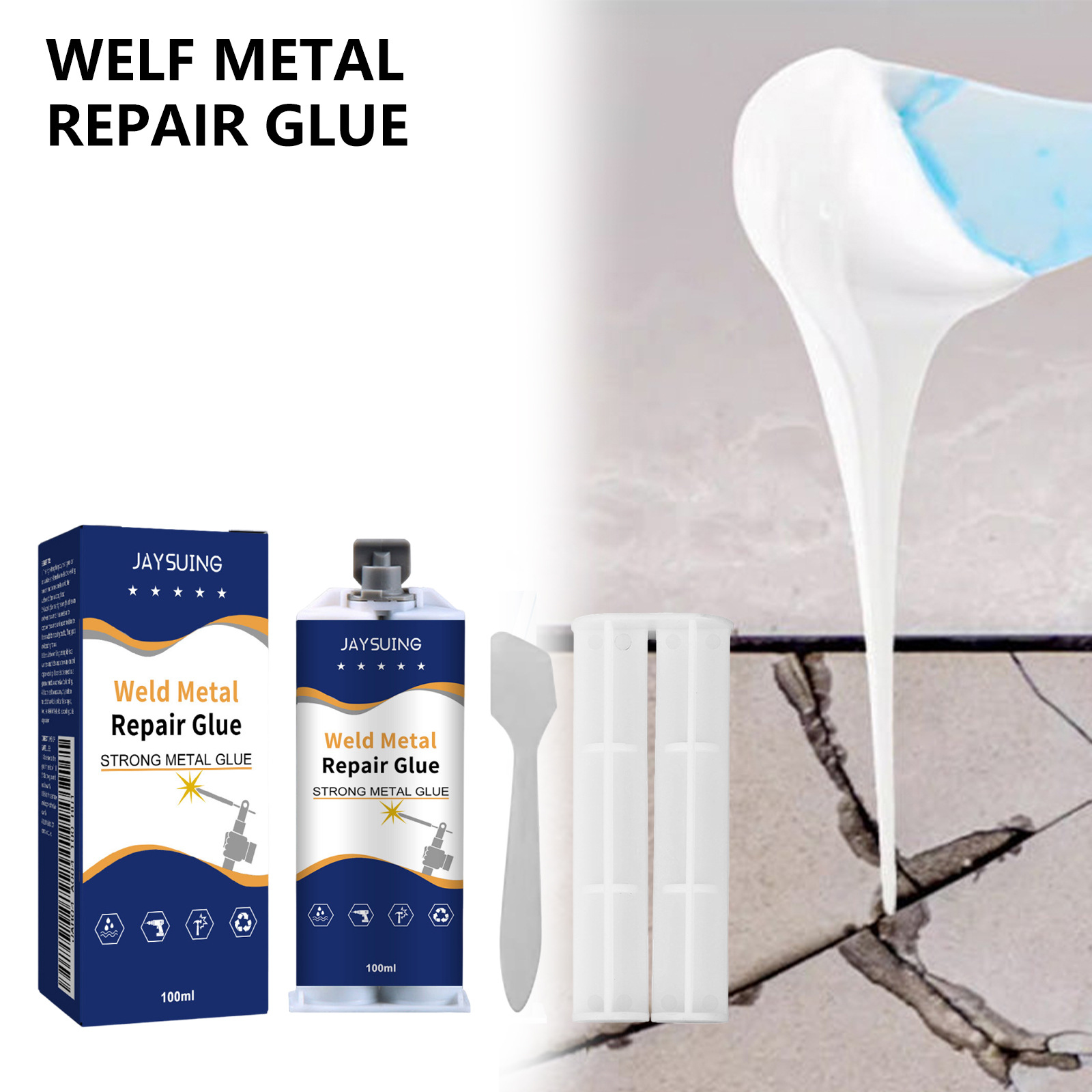 Wasserfester, Hochabriebfester Und Hitzebeständiger Gießkleber Für Metall-, Stein- Und Keramikformen – 100 Ml -- De