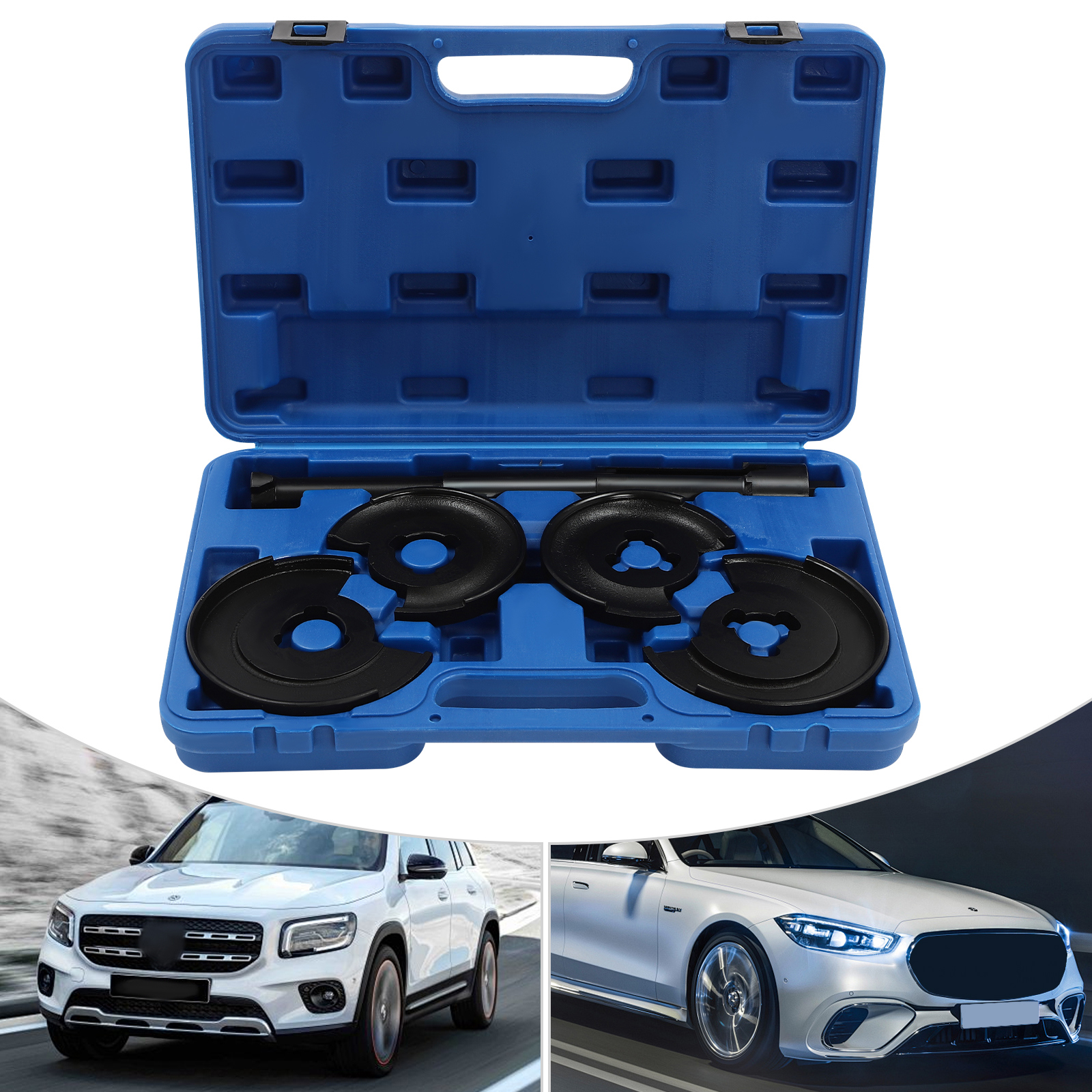 Federkompressor-werkzeugsatz 5-teilig, Für Mercedes-benz, Ideal Für Fahrwerksreparatur