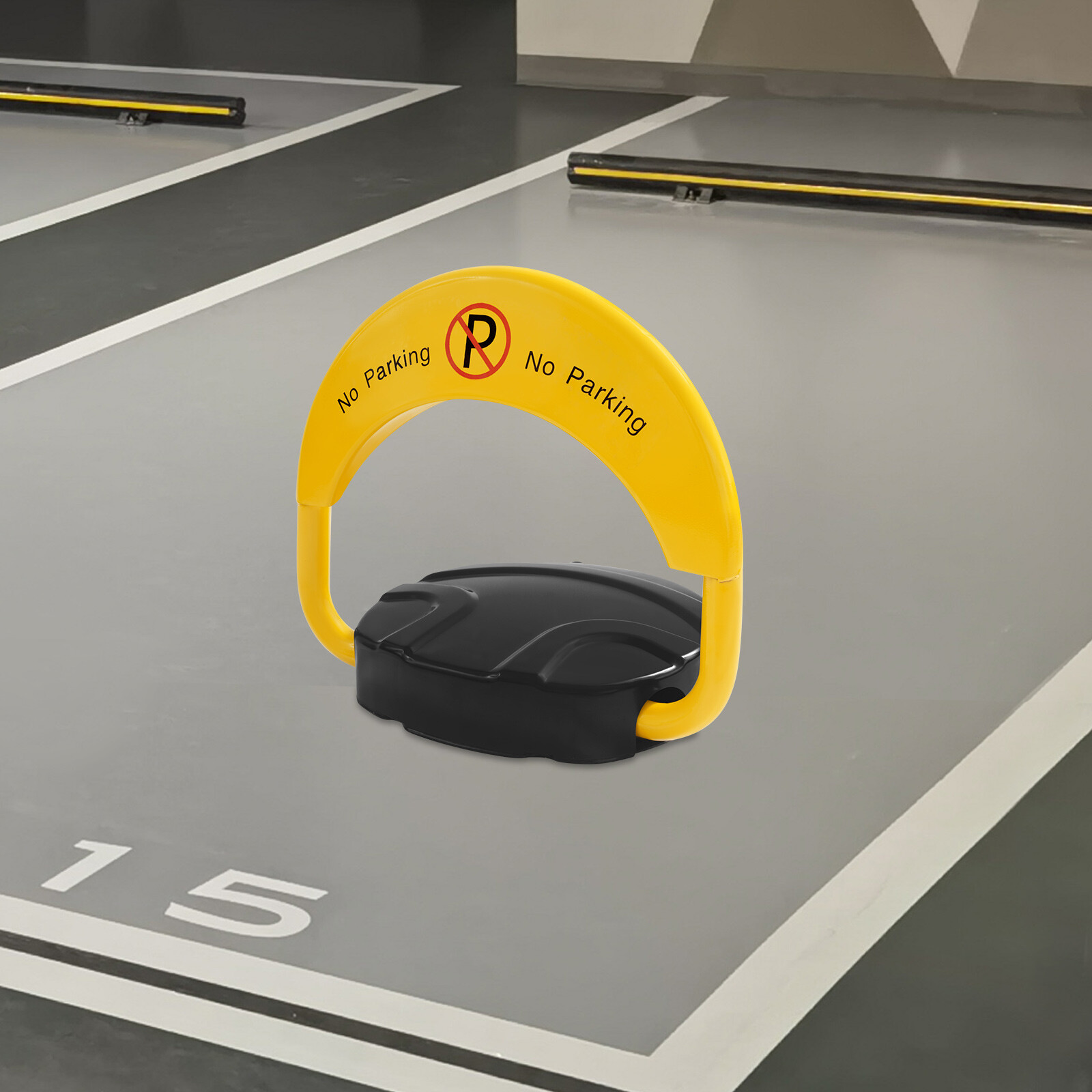 Elektronische Parksperre, Fernbedienung, Alarmfunktion, Ideal Für Privatgarage, Parkplatz, Innen/außen