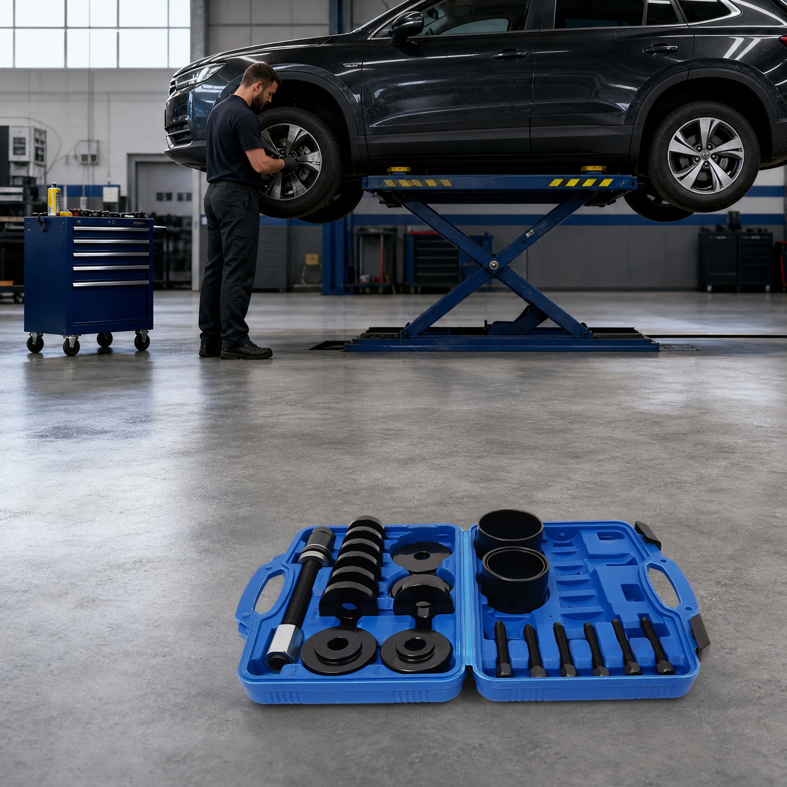 21-teiliges Radlager-abzieher-set, Vorderrad-antriebslager, Ideal Für Kfz-werkstatt, Einfache Bedienung