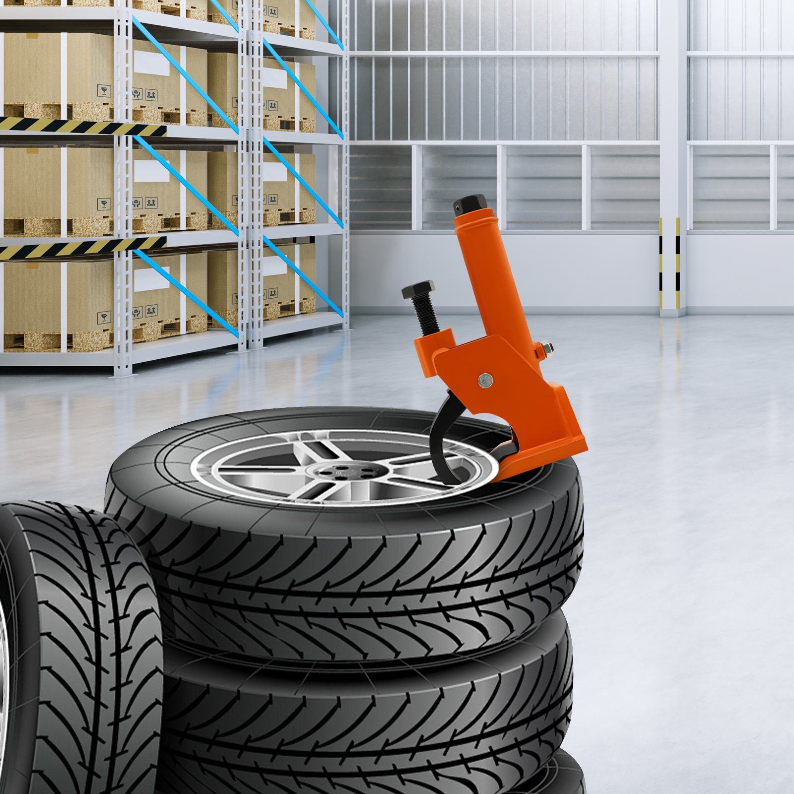 Manuelles Reifenmontierwerkzeug 38-42 Zoll, Reifenwulstlöser, Ideal Für Auto, Suv, Lkw, Traktor (orange)