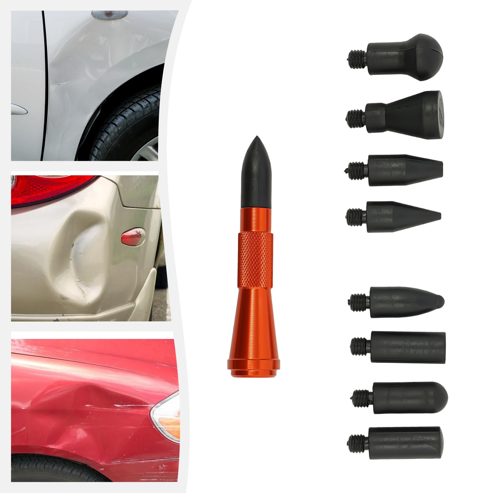 15x Ausbeulwerkzeug Set Auto Beulen Reparatur-sets Dellenlifter Ausbeul Werkzeug