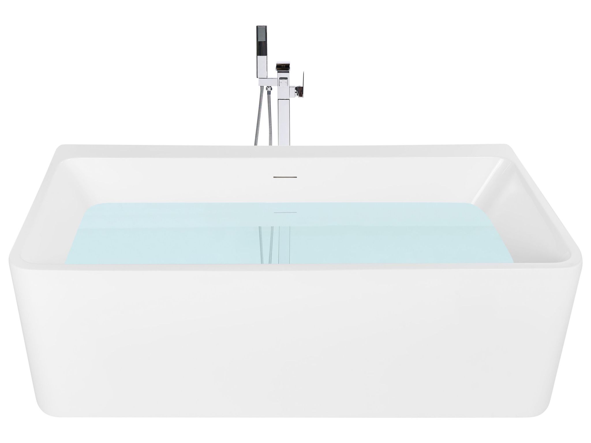 Freistehende Badewanne Maruparia 160 X 73 Cm Weiß