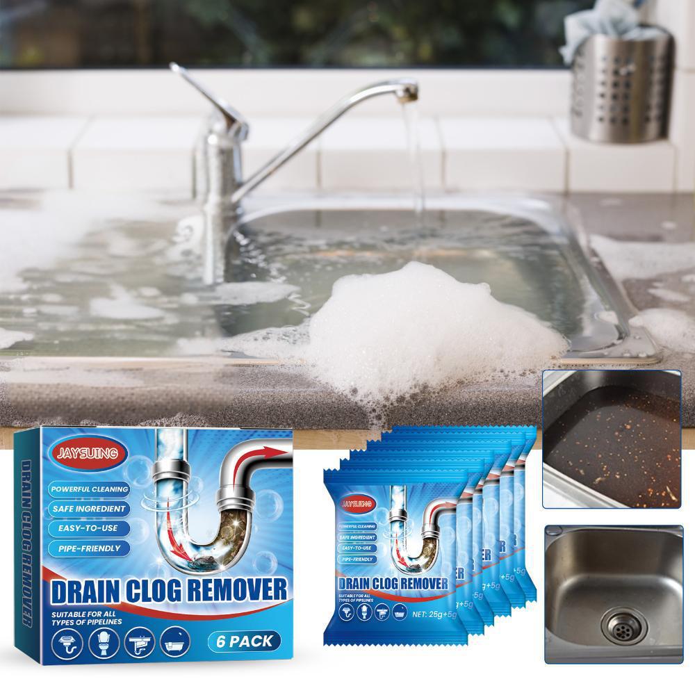 Abflussreinigungspulver Für Toiletten Und Küchen – 6 Stück/packung -- Biemmedue