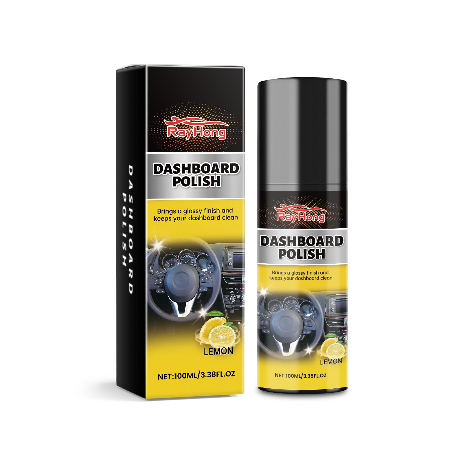 Armaturenbrettreiniger Für Autos, Armaturenbretter Und Haushaltsgeräte – Reinigung Und Pflege Verschiedener Oberflächen – 100 Ml -- Biemmedue