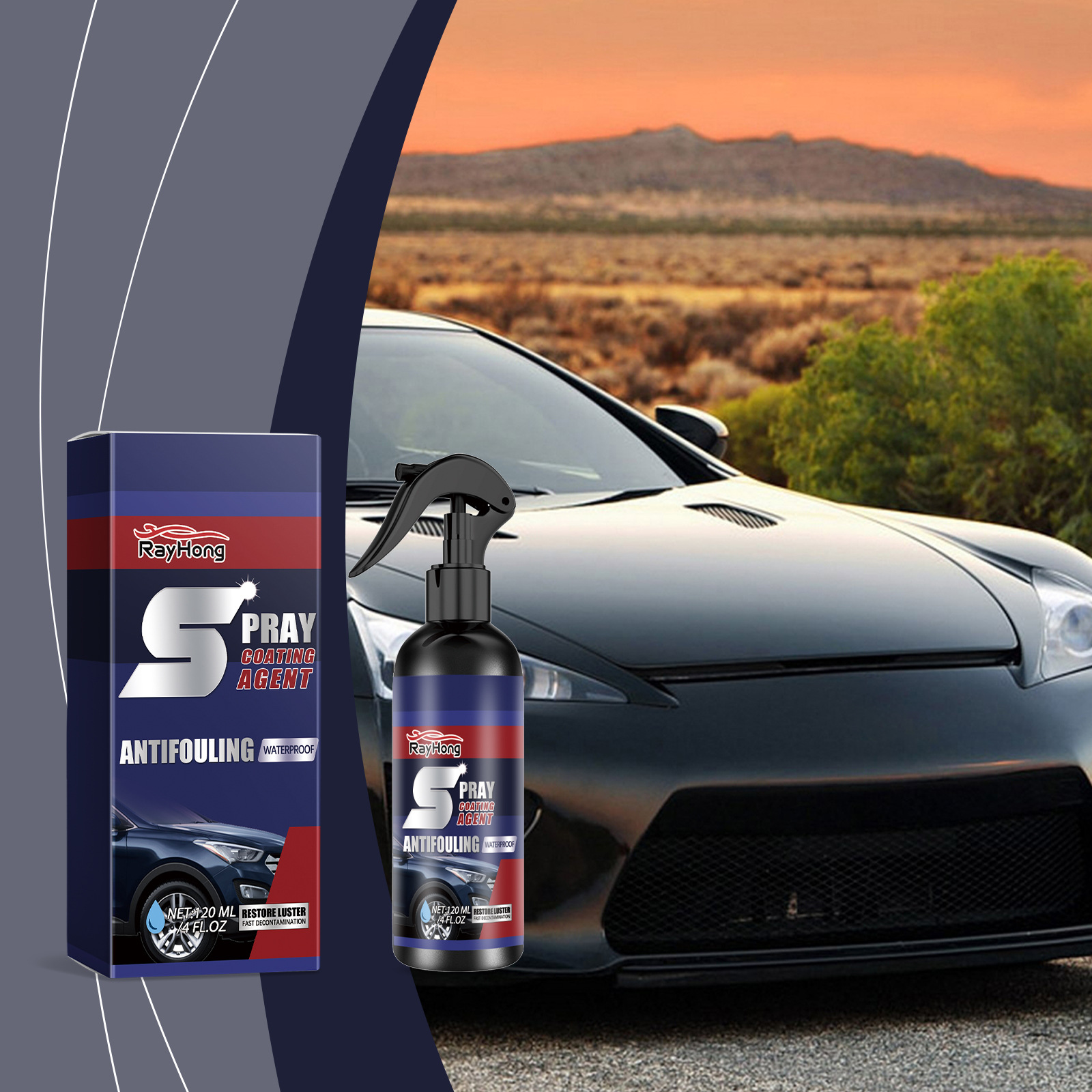 Autoversiegelungsspray – Lackversiegelung, Wachsen, Polieren, Pflege, Reinigung – 120 Ml -- Biemmedue