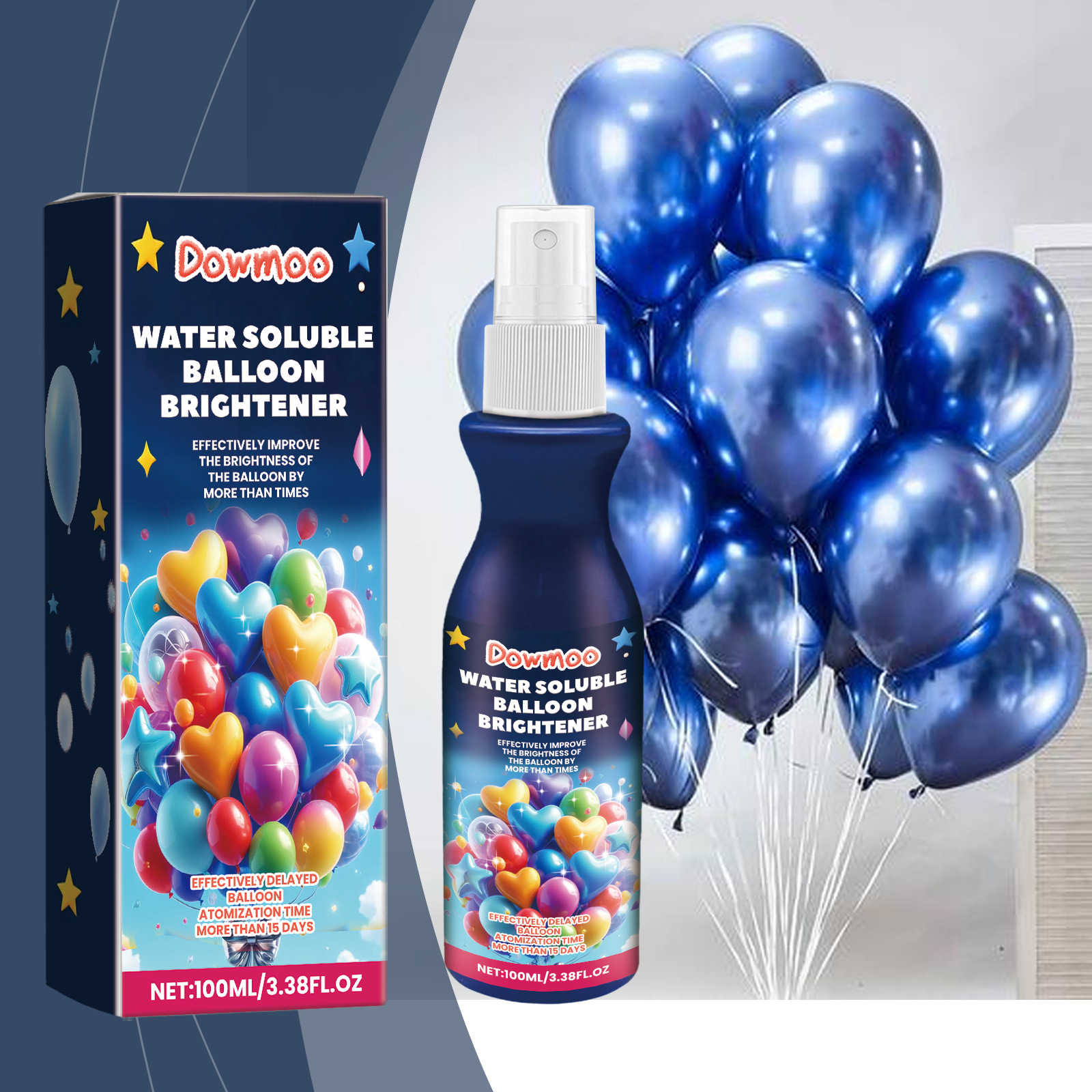 Ballon-hochglanzspray: Langanhaltender Glanz Für Ballonoberflächen, Antioxidation-polierspray – 100 Ml -- Biemmedue