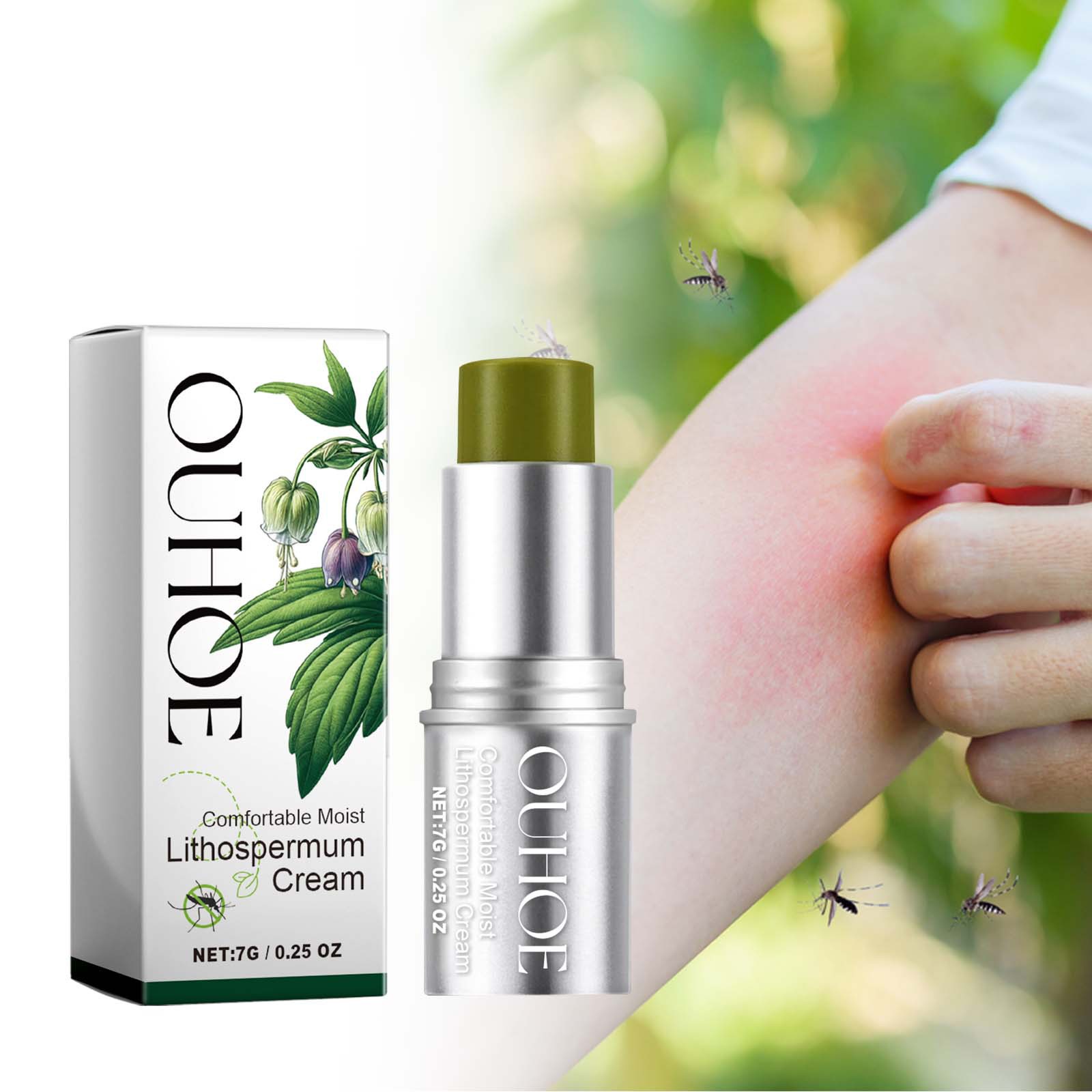 Beinwell-kräuterbalsam Zur Mückenabwehr Für Den Sommer Im Freien, Zur Vorbeugung Von Mückenstichen Und Zur Linderung Von Hautirritationen Bei Kindern – 7 G -- Biemmedue