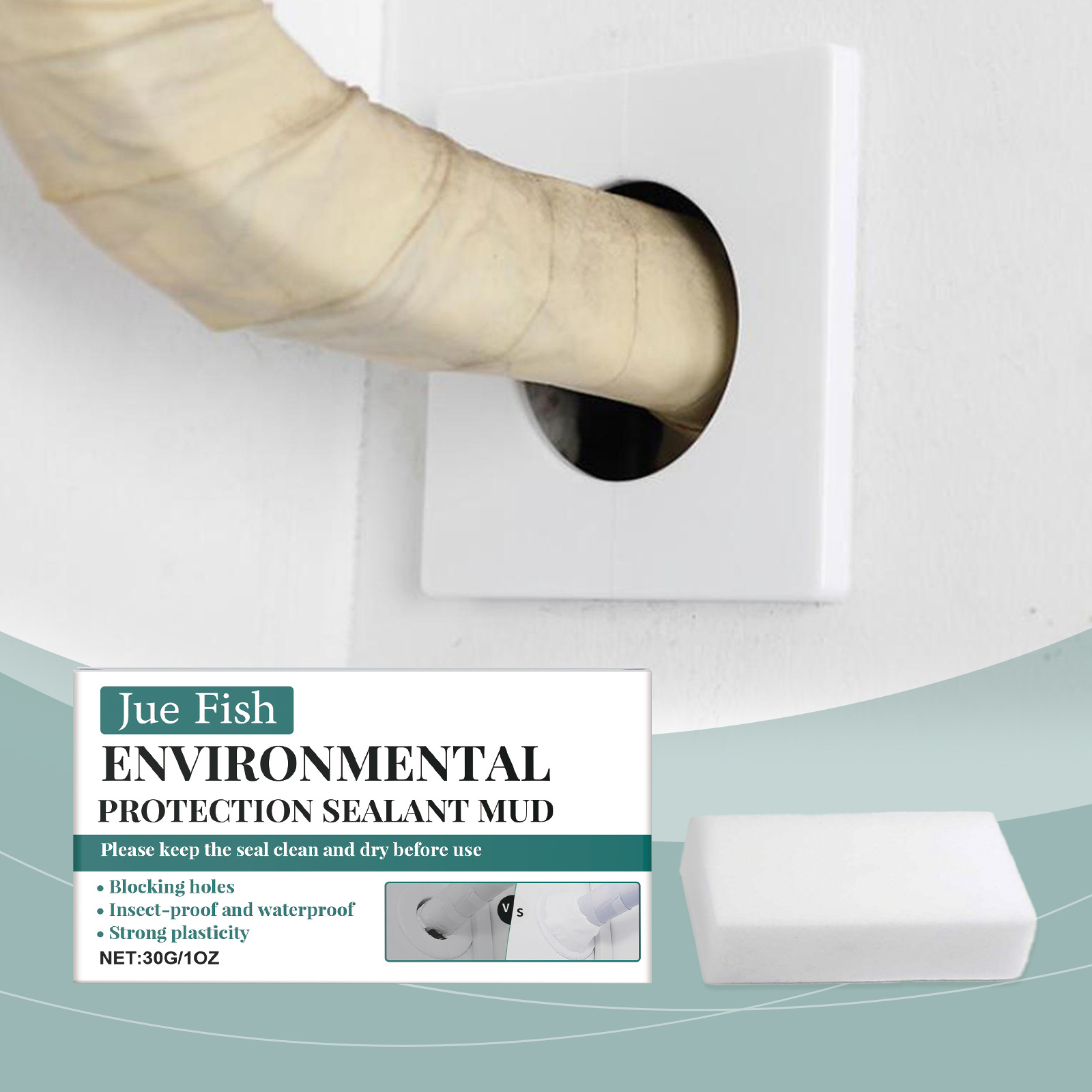 Dichtmasse, Wasserdicht, Gehärtet, Formstabil, Wasserabweisend, Hochviskos, Langlebig Und Abriebfest – 30 G -- Biemmedue