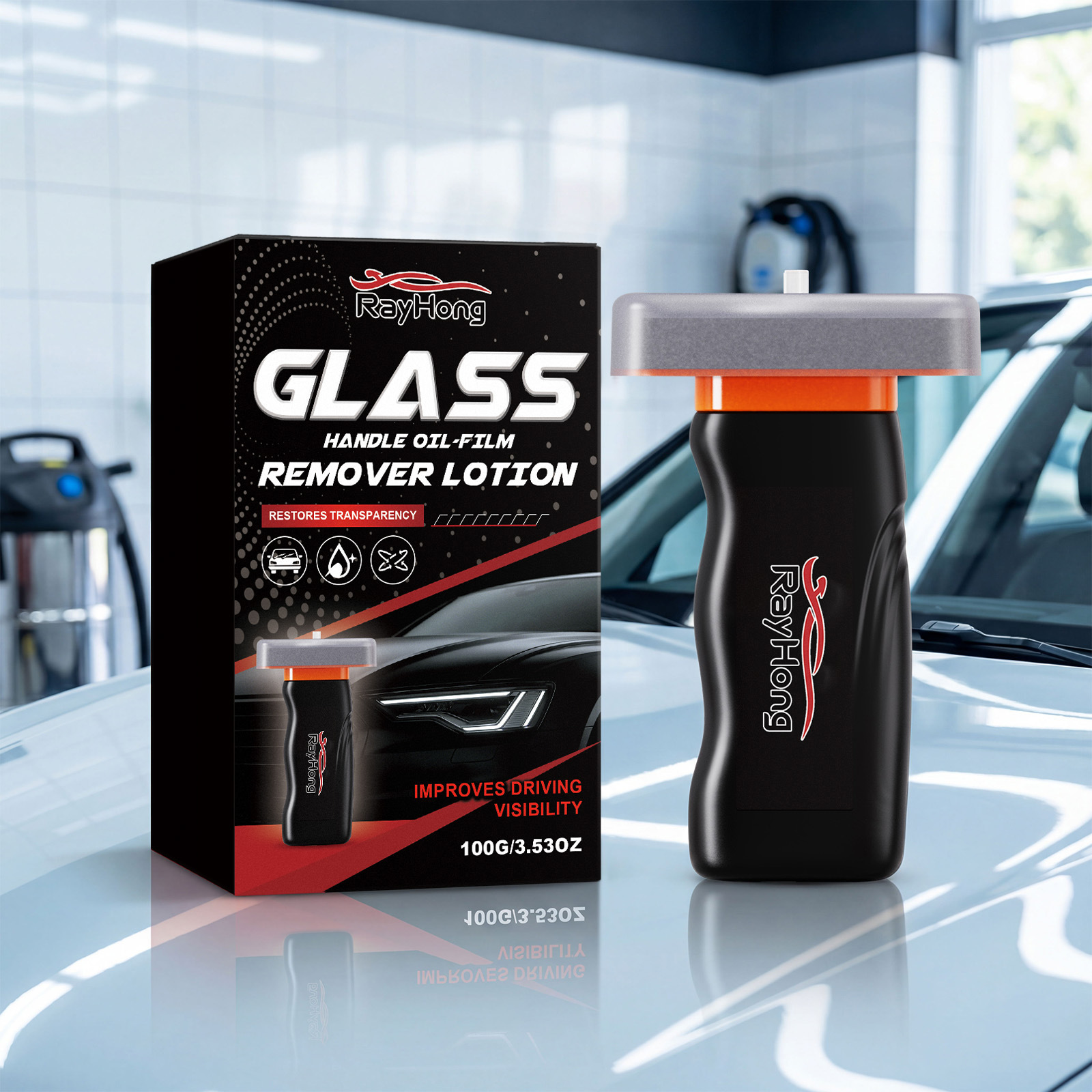Glasreinigungsbürste Für Die Bequeme Tägliche Reinigung Und Pflege Von Autoglasscheiben – 100 G -- Biemmedue