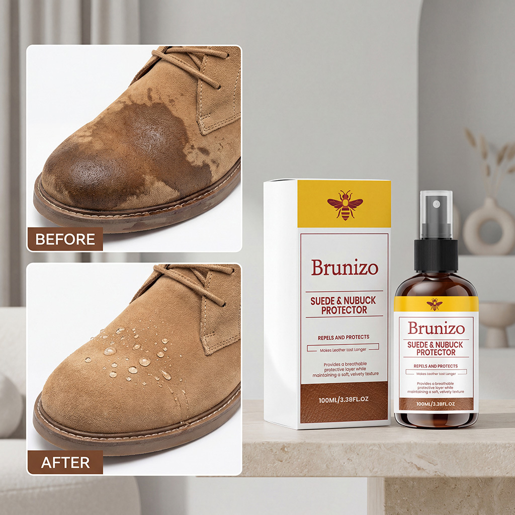 Leder- Und Wildlederspray Zur Schonenden Pflege Von Haushaltsgegenständen, Kleidung, Schuhen, Sofas Und Leder. Reinigungsspray – 100 Ml -- Biemmedue