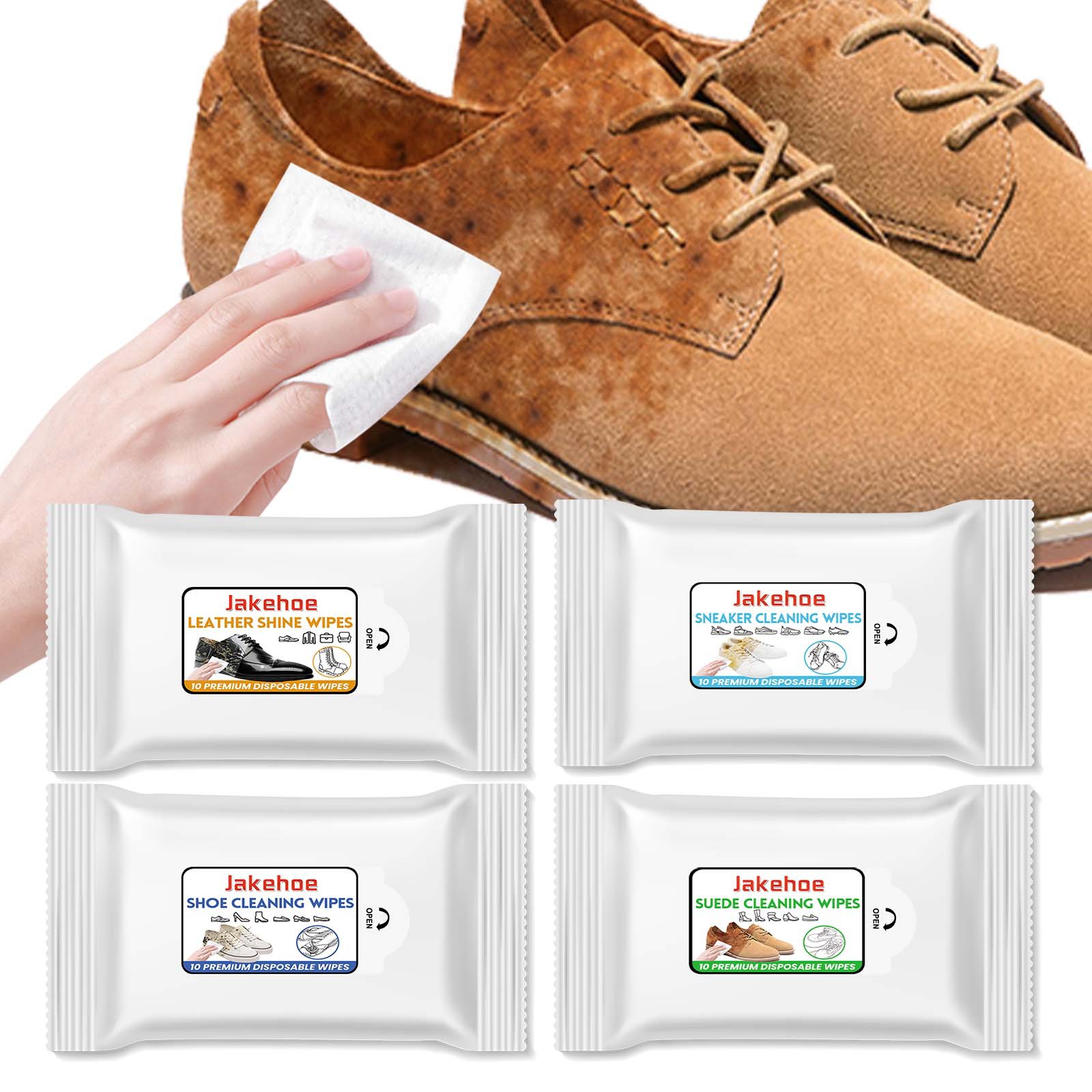 Lederreinigungstücher Für Lederschuhe, Sneaker, Geldbörsen Und Sofas – Mehrzwecktücher, Kein Abspülen Nötig, Praktische Reisegröße – 10 Tücher Für Sneaker -- Biemmedue