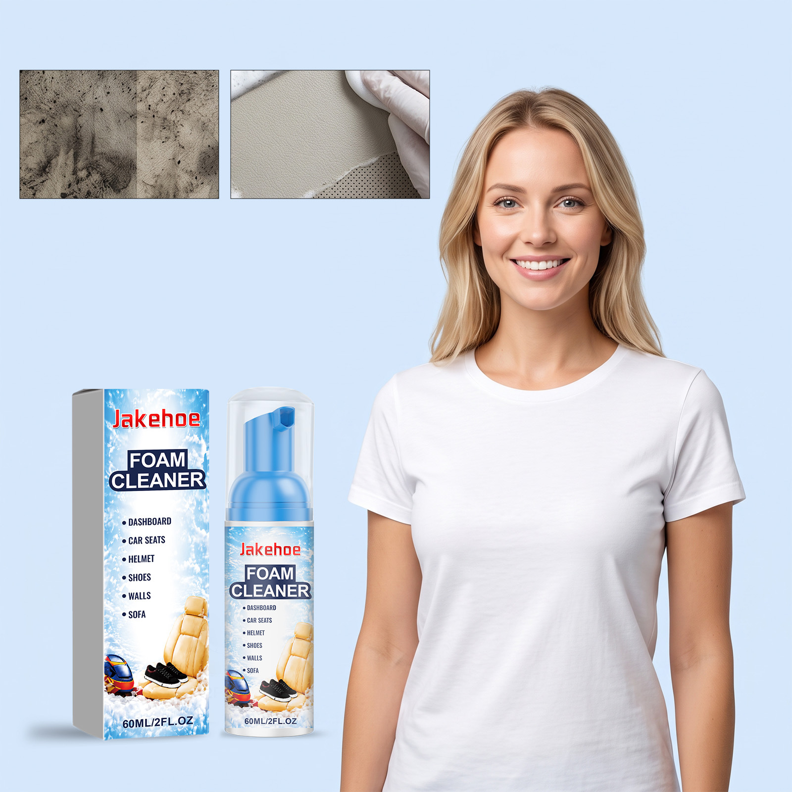 Mehrzweck-schaumreiniger Für Möbel, Sofas Und Stühle – Fleckenentferner, Reiniger, Auffrischer Und Pfleger – 60 Ml -- Biemmedue