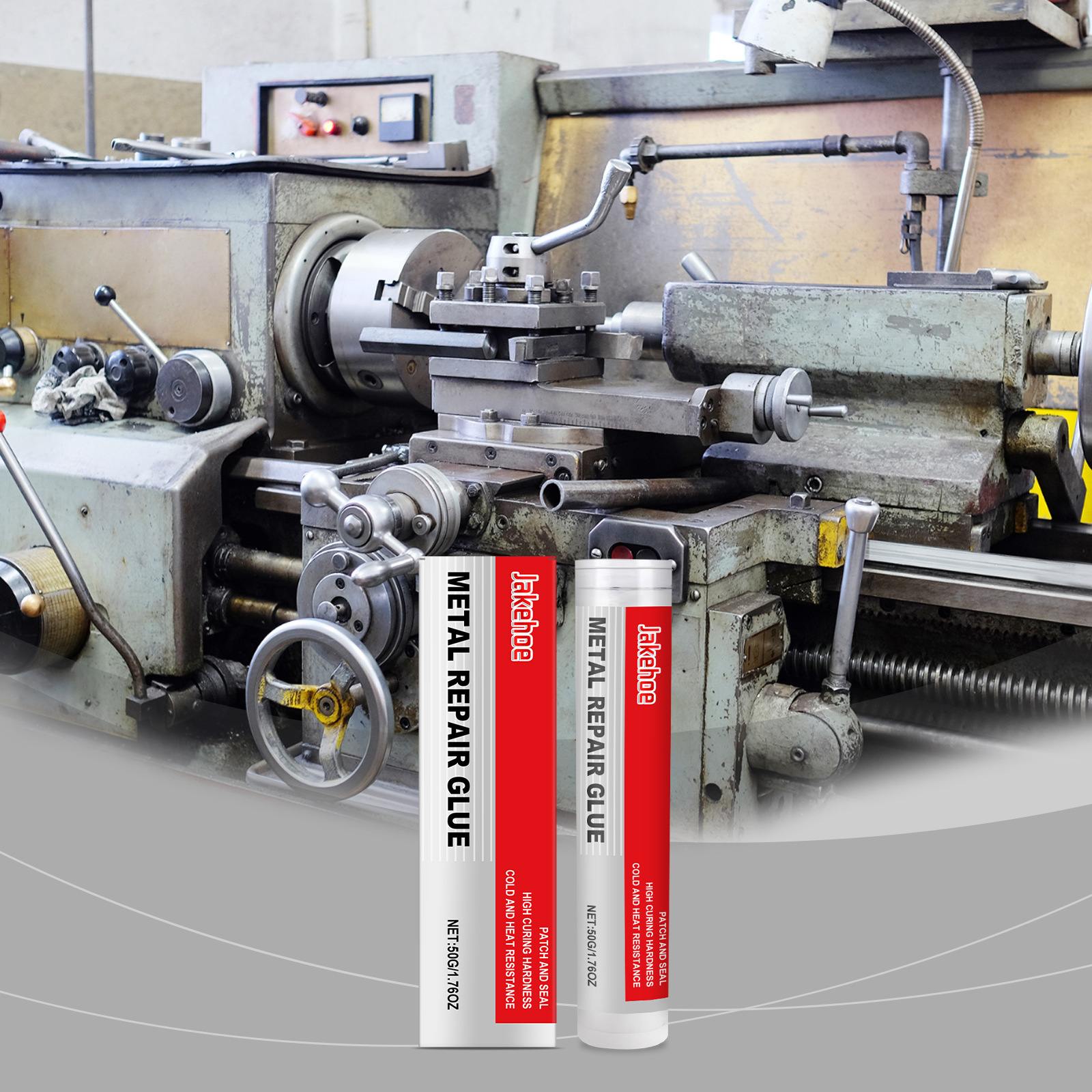 Metallguss-reparaturkleber, Temperatur- Und Korrosionsbeständig, Mehrmetall-kaltschweißreparaturkleber – 50 G -- Biemmedue