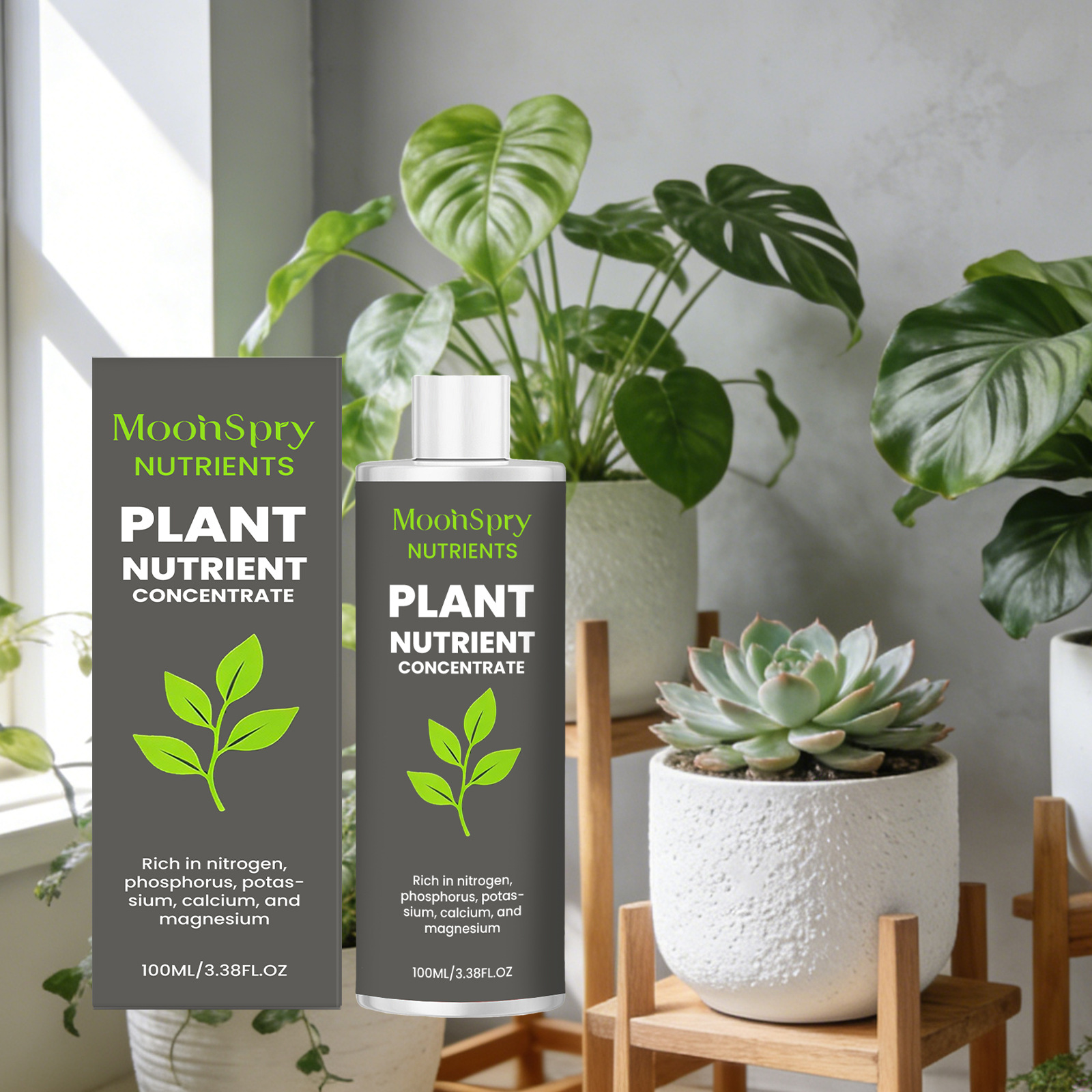 Pflanzennährstoffkonzentrat – Universelle Pflegelösung Für Blumen Und Pflanzenwurzeln Im Garten – 100 Ml -- Biemmedue