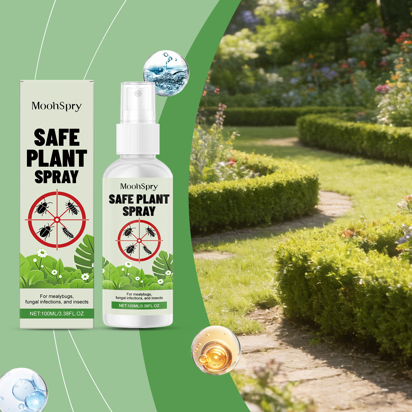 Pflanzenspray – Schonend Zu Pflanzen, Praktisch Für Garten Und Terrasse – 100 Ml -- Biemmedue