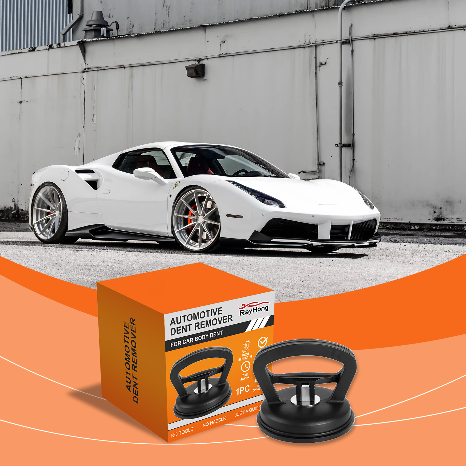Saugnapf Zur Reparatur Von Autodellen, Nahtloser Saugnapf Zur Dellenreparatur, Silikon-saugnapf Zur Reparatur Von Blechdellen – 1 Stück -- Biemmedue
