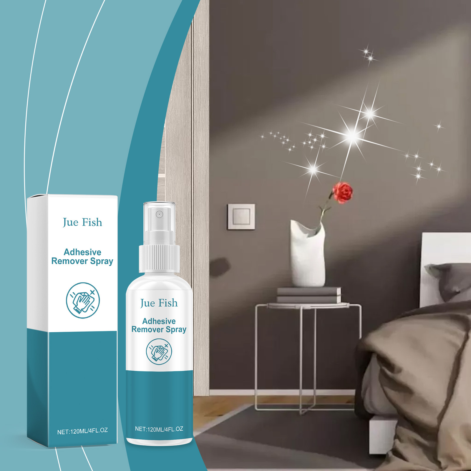 Schonendes Klebstoffentferner-spray Zur Reinigung Von Klebstoffresten Auf Metall Und Glas – 120 Ml -- Biemmedue