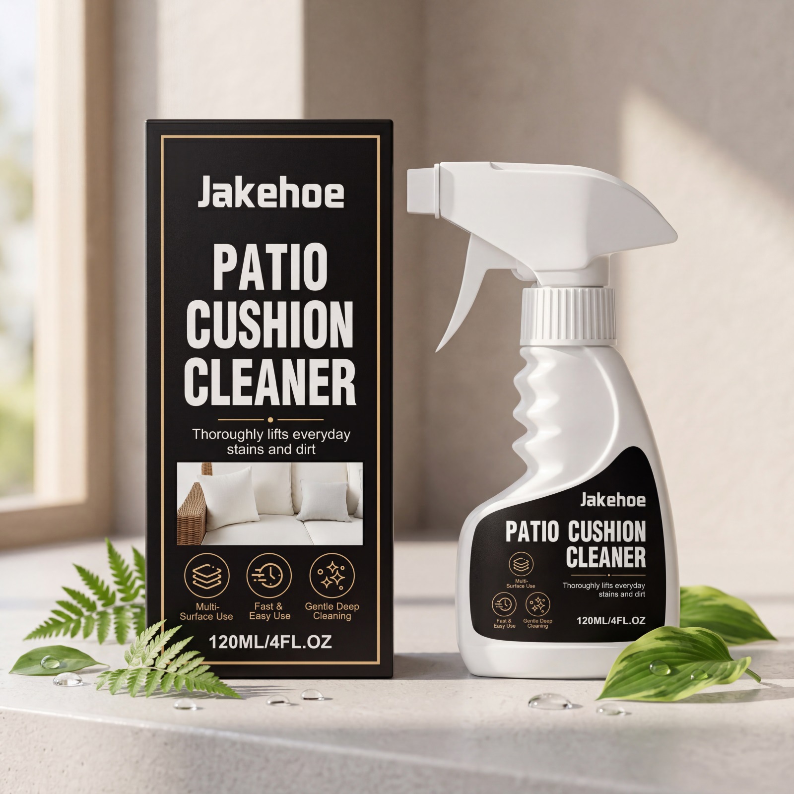 Terrassenkissenreiniger, Fleckenentferner-spray Für Sitzkissen Und Rückenlehnen – 120 Ml -- Biemmedue
