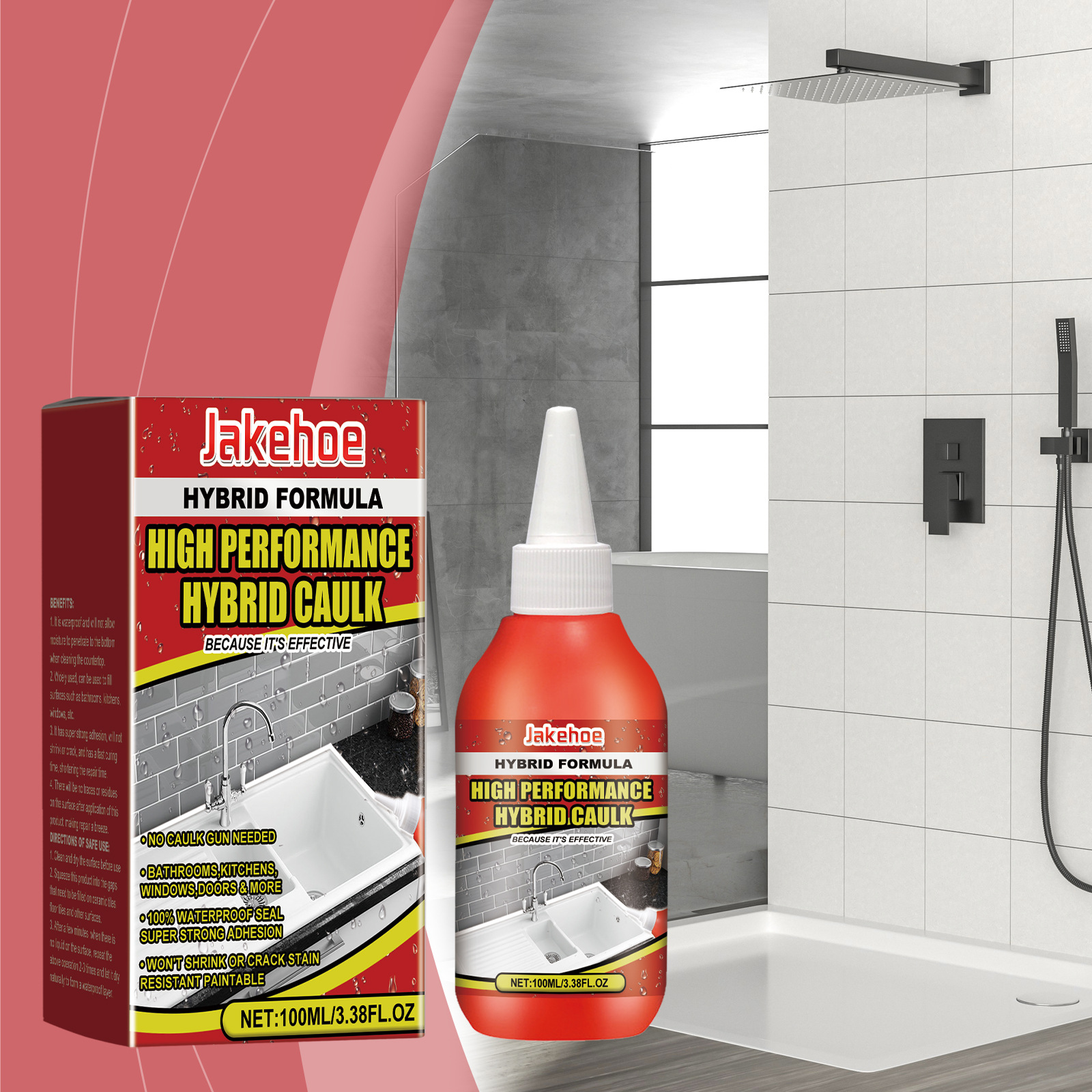 Wasserdichtes Und Flexibles Dichtmittel, Wasser- Und Witterungsbeständiges Polymerdichtmittel – 100 Ml -- Biemmedue