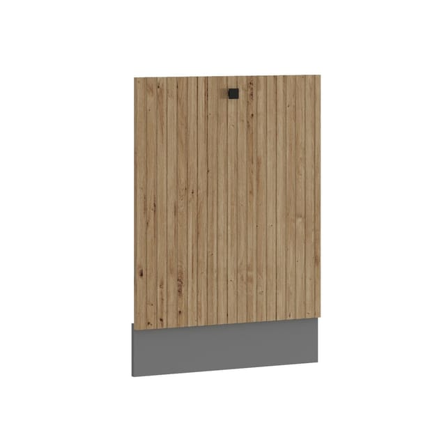 Küchen Preisbombe - Frontblende vollintegrierten Geschirrspüler 60cm Küche ava Artisan Lamellenoptik