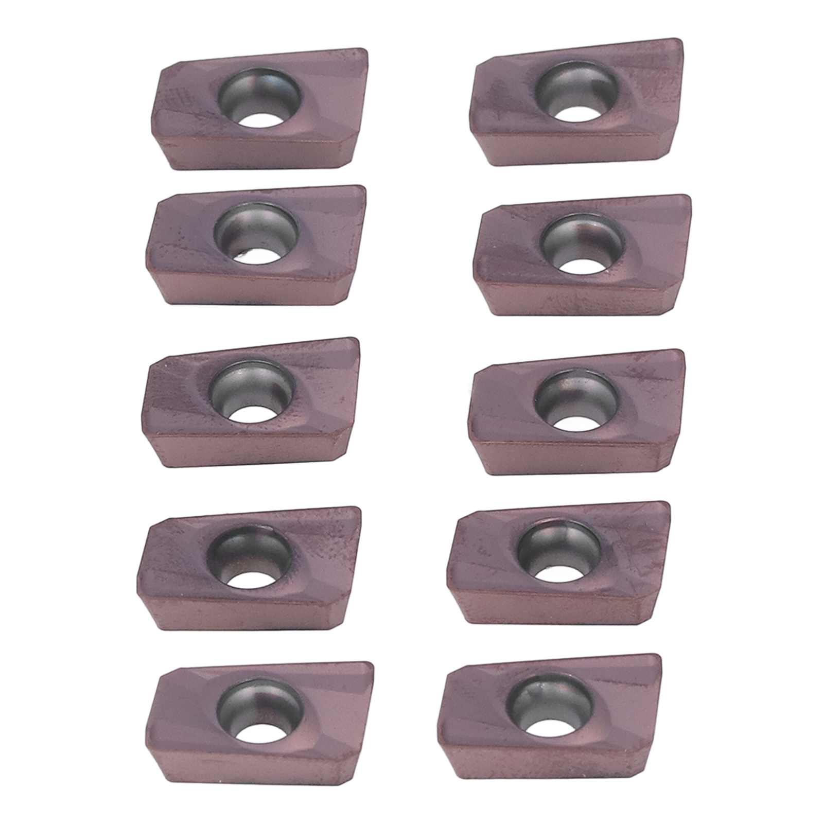 Set Mit 10 Wendeschneidplatten Aus Hartmetall Für Drehmaschinen, Mehrzweck-schneidwerkzeuge Für Cnc-drehen, Schlichtfräser Mit Aufbewahrungskoffer