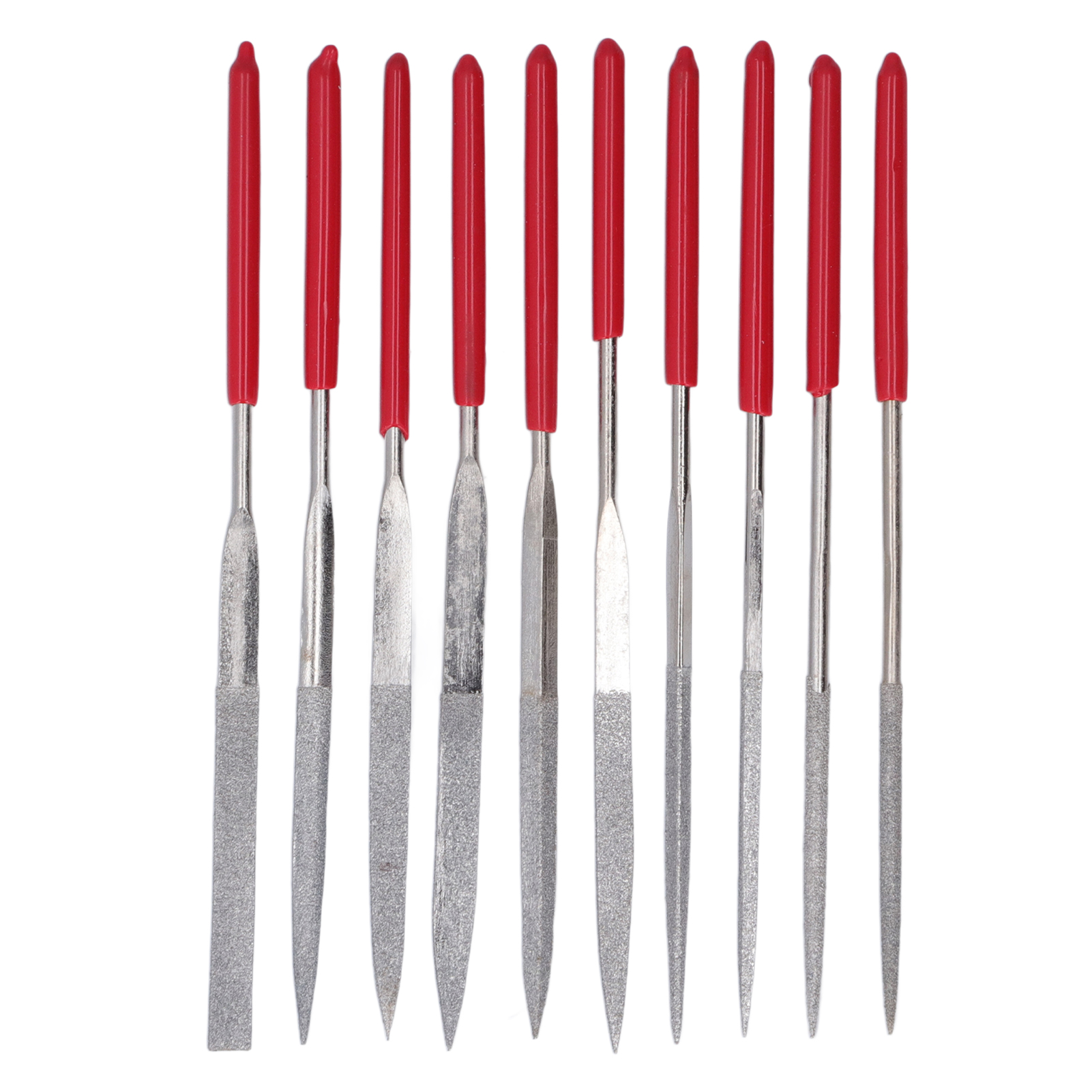 Set Mit 10 Diamantnadelfeilen Zum Schleifen Und Formen Von Materialien