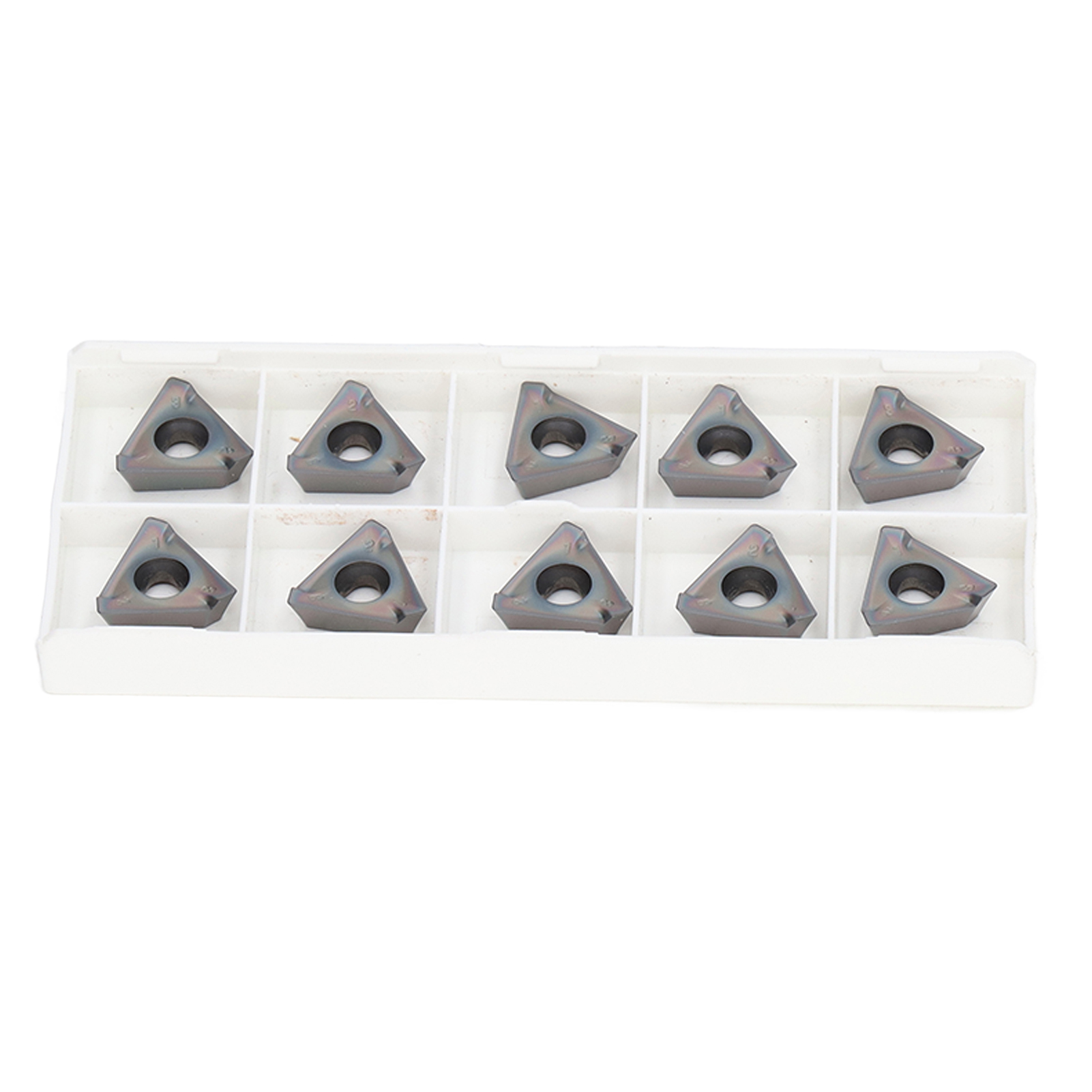 10 Verzinnte Hartmetall-wendeschneidplatten, Lange Standzeit, Hohe Schnittgeschwindigkeit, Für Cnc-drehen Und -schlichten, 3pkt190608r M