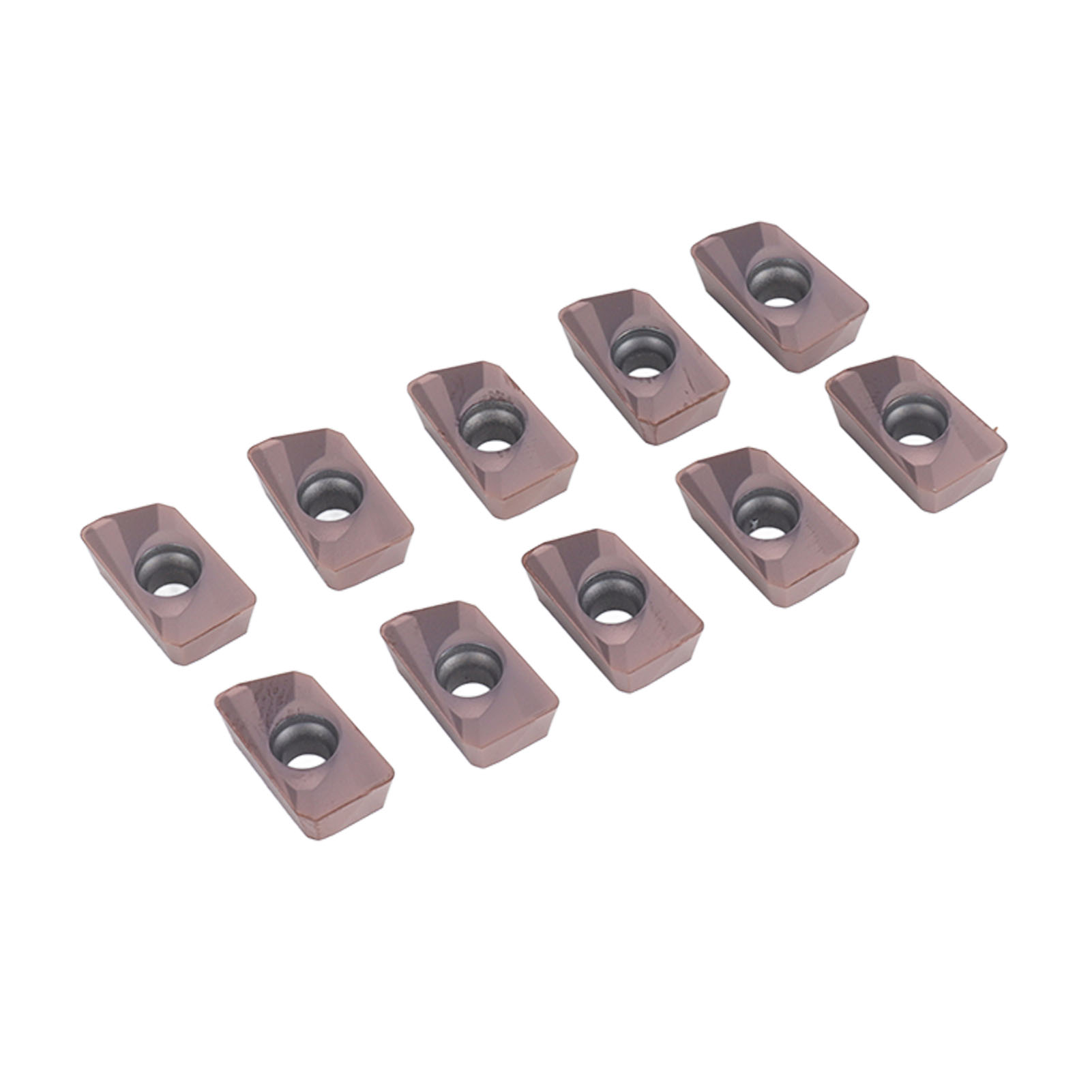 10 Hartmetall-dreheinsätze Für Cnc-werkzeuge, Schlichteinsätze Für Drehmaschinen Mit Beschichtung (apmt1135pder-h2)
