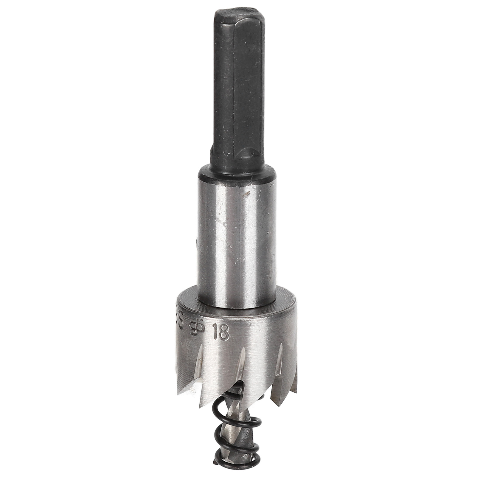 Holzbearbeitungsbohrer, 18-mm-lochsäge, 3-schneidiger Hss-bohrer, Mit Schraubenschlüssel.
