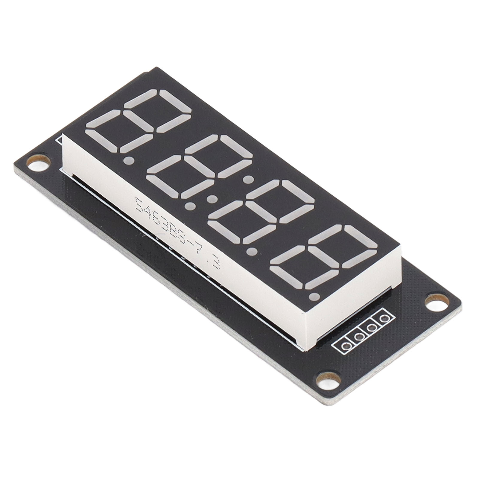 0,56-zoll-led-anzeigemodul, 7-segment-4-stellige Digitaluhr Mit 5-v-stiftanschluss